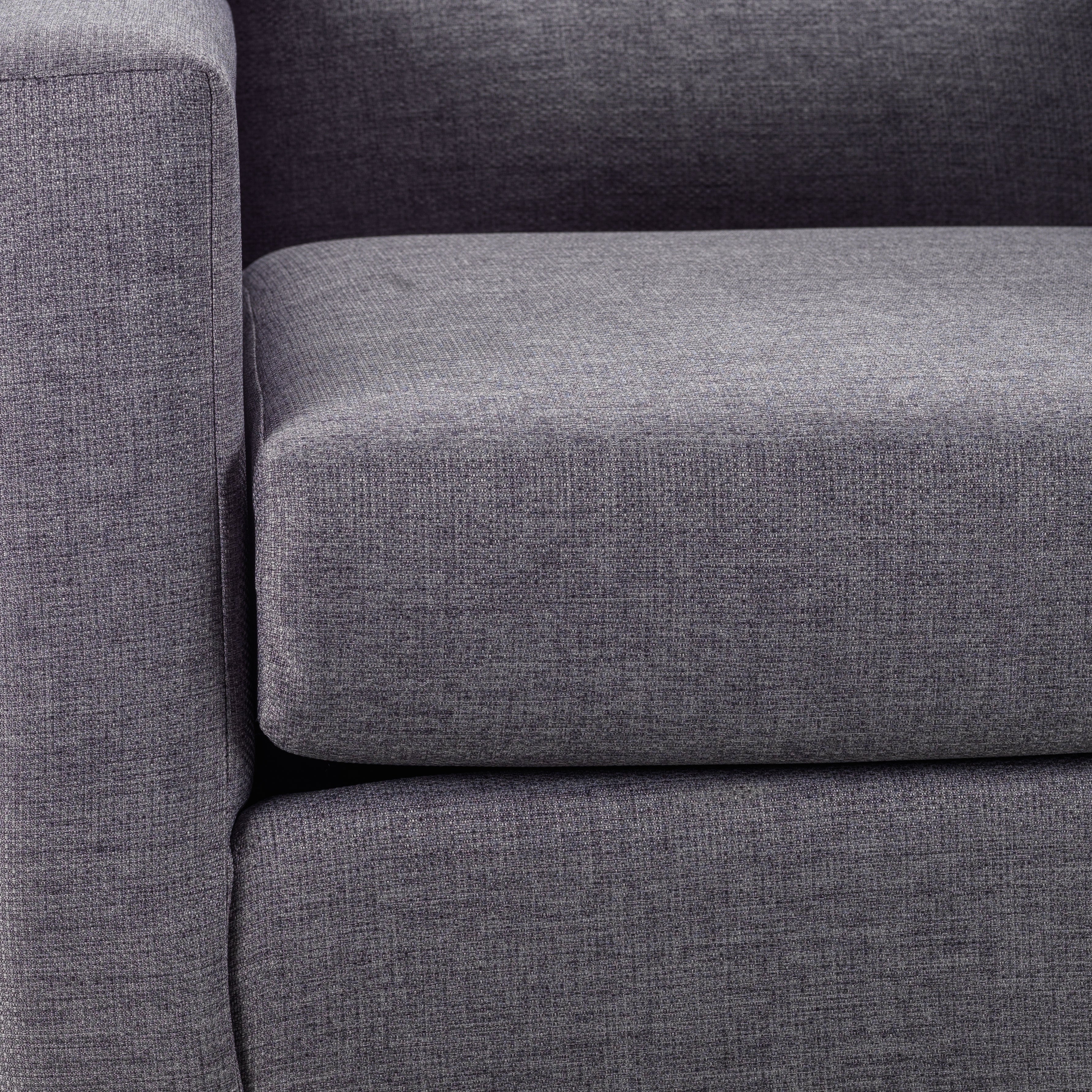 Merlin Sofa and Loveseat Set - Grey - Image 4
