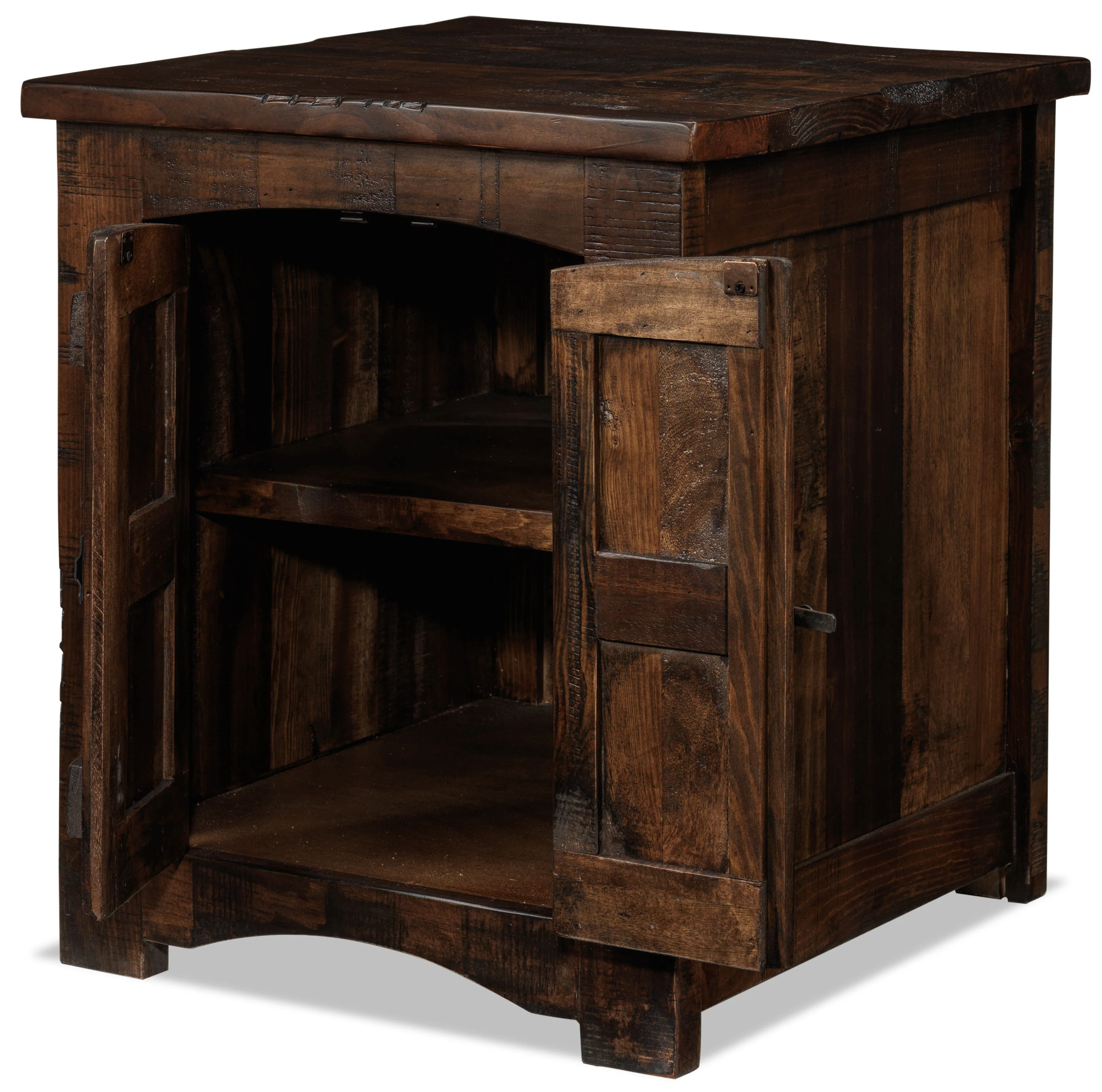 Mezcal Coffee Table and Two End Table Set - Walnut - Image 4