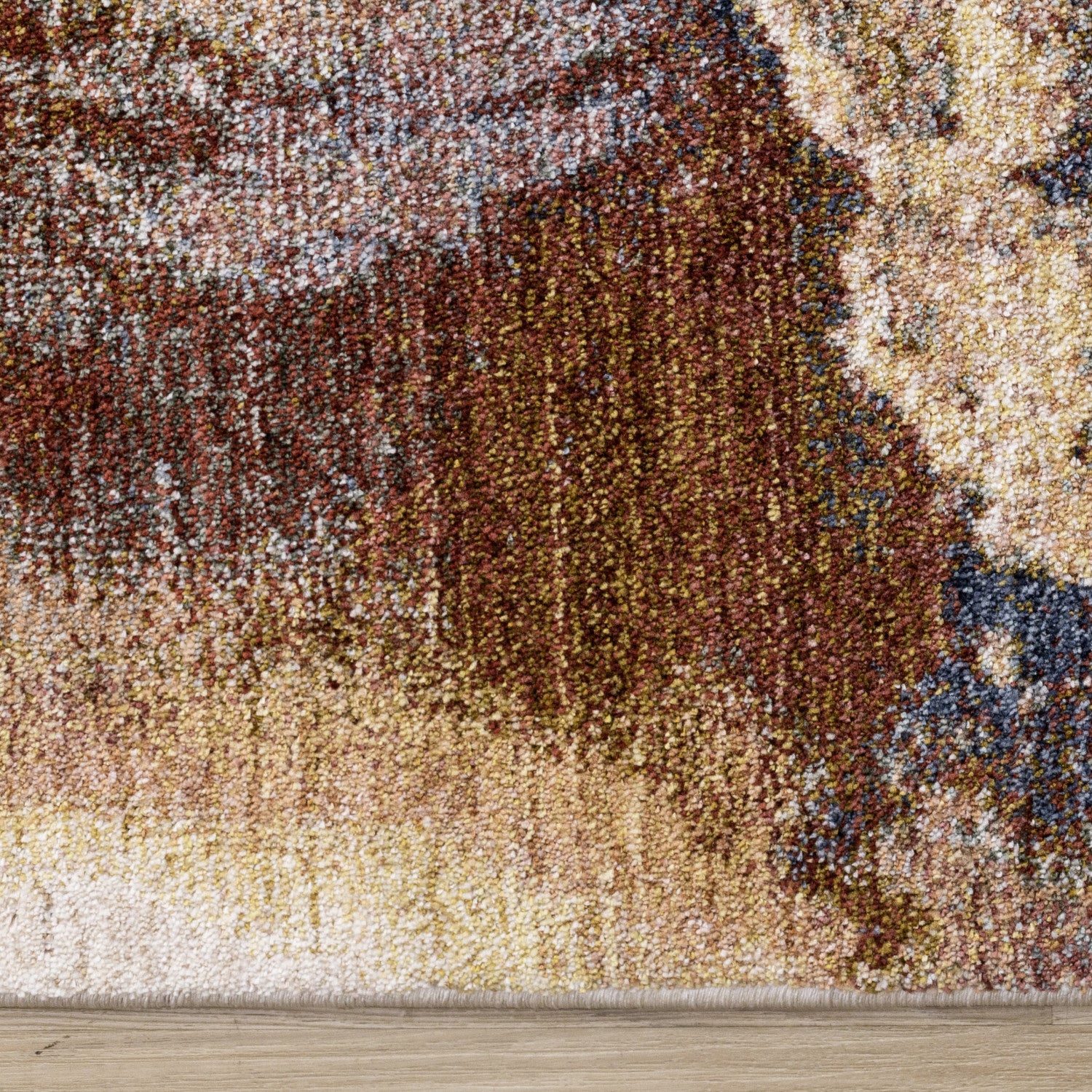 Micah Modern Galaxy Area Rug - 8' X 11' - Cream/Grey/Blue - Image 10