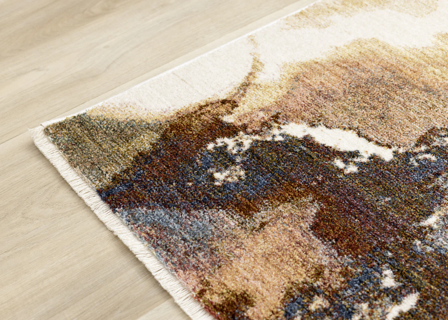 Micah Modern Galaxy Area Rug - 8' X 11' - Cream/Grey/Blue - Image 12