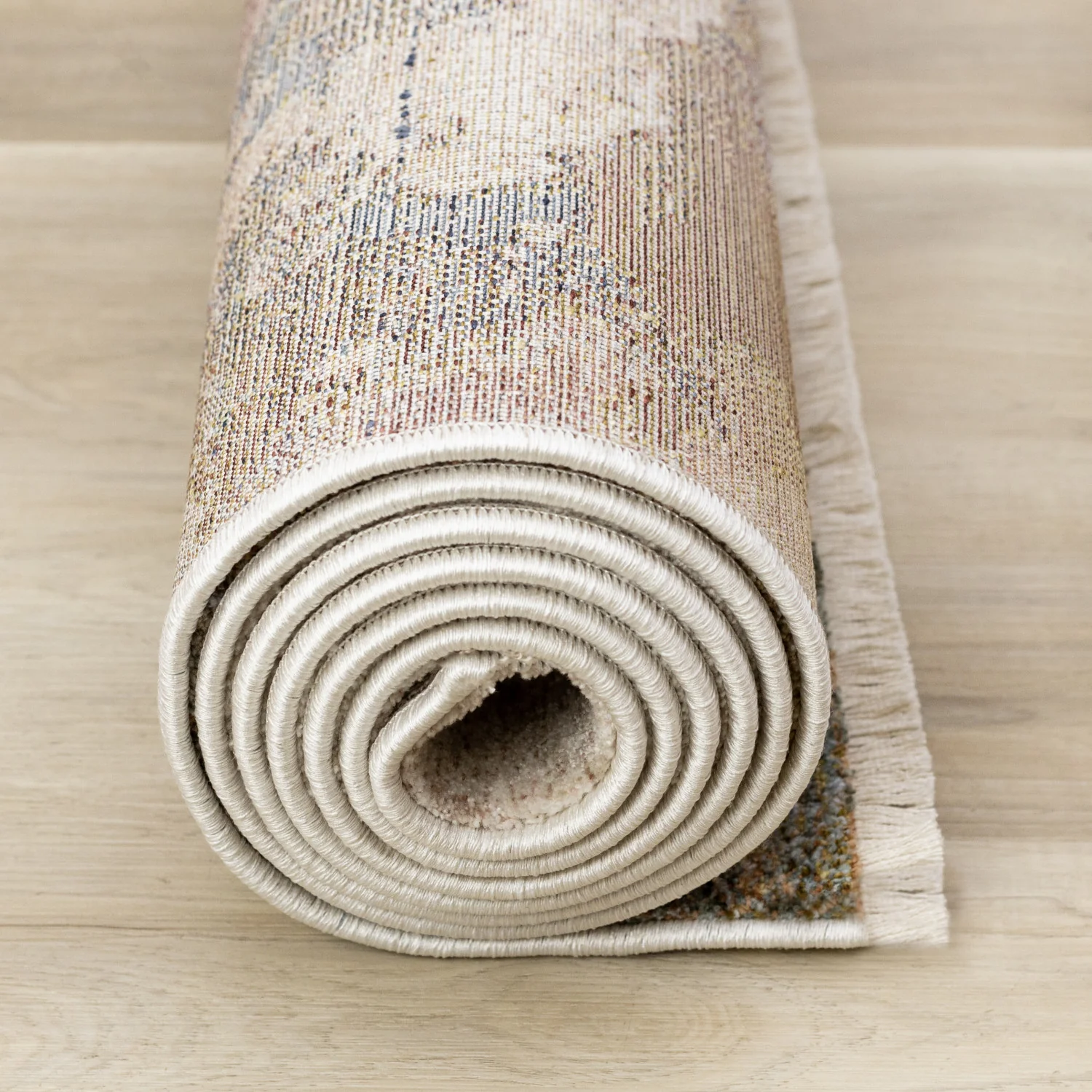 Micah Modern Galaxy Area Rug - 8' X 11' - Cream/Grey/Blue - Image 13