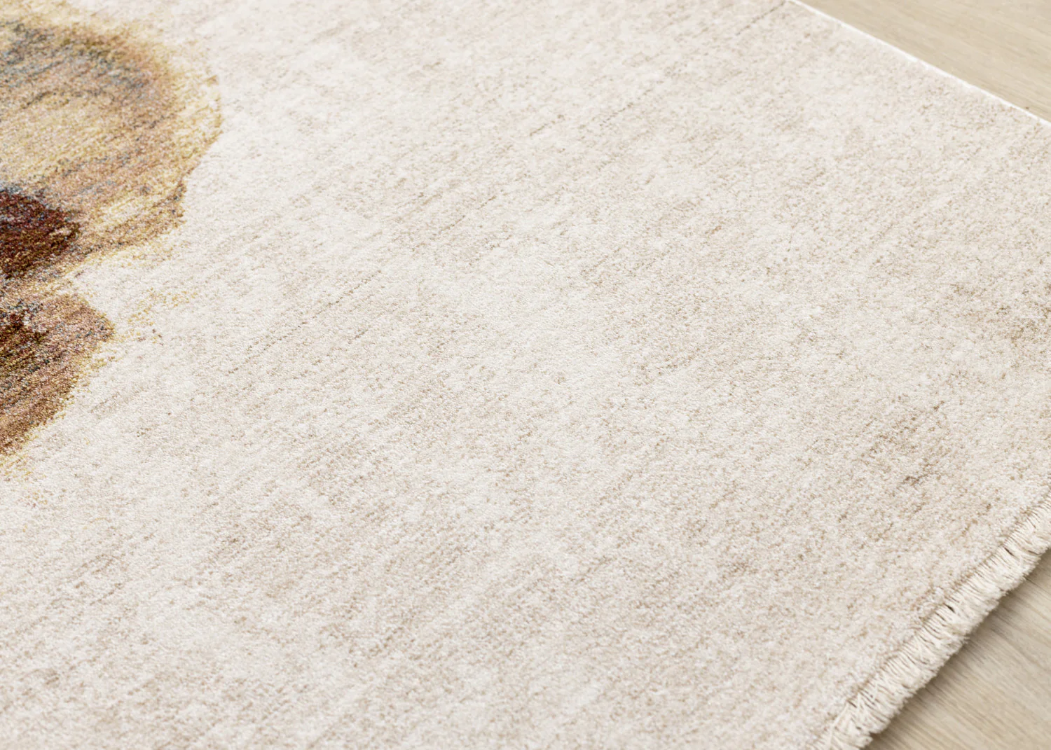 Micah Modern Galaxy Area Rug - 8' X 11' - Cream/Grey/Blue - Image 4