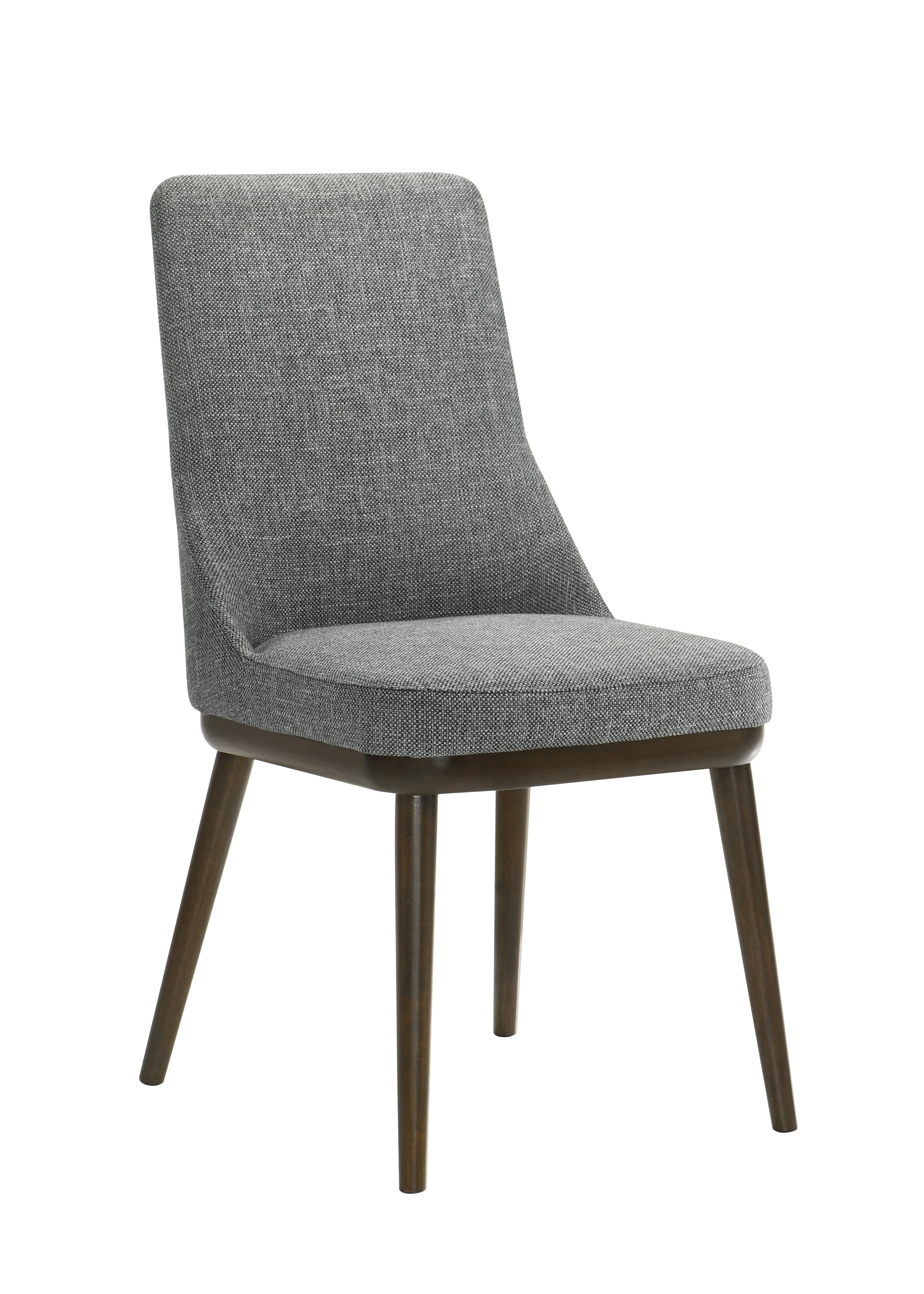 Mikael 5-Piece Round Dining Set - Grey, Weathered Oak - Image 4