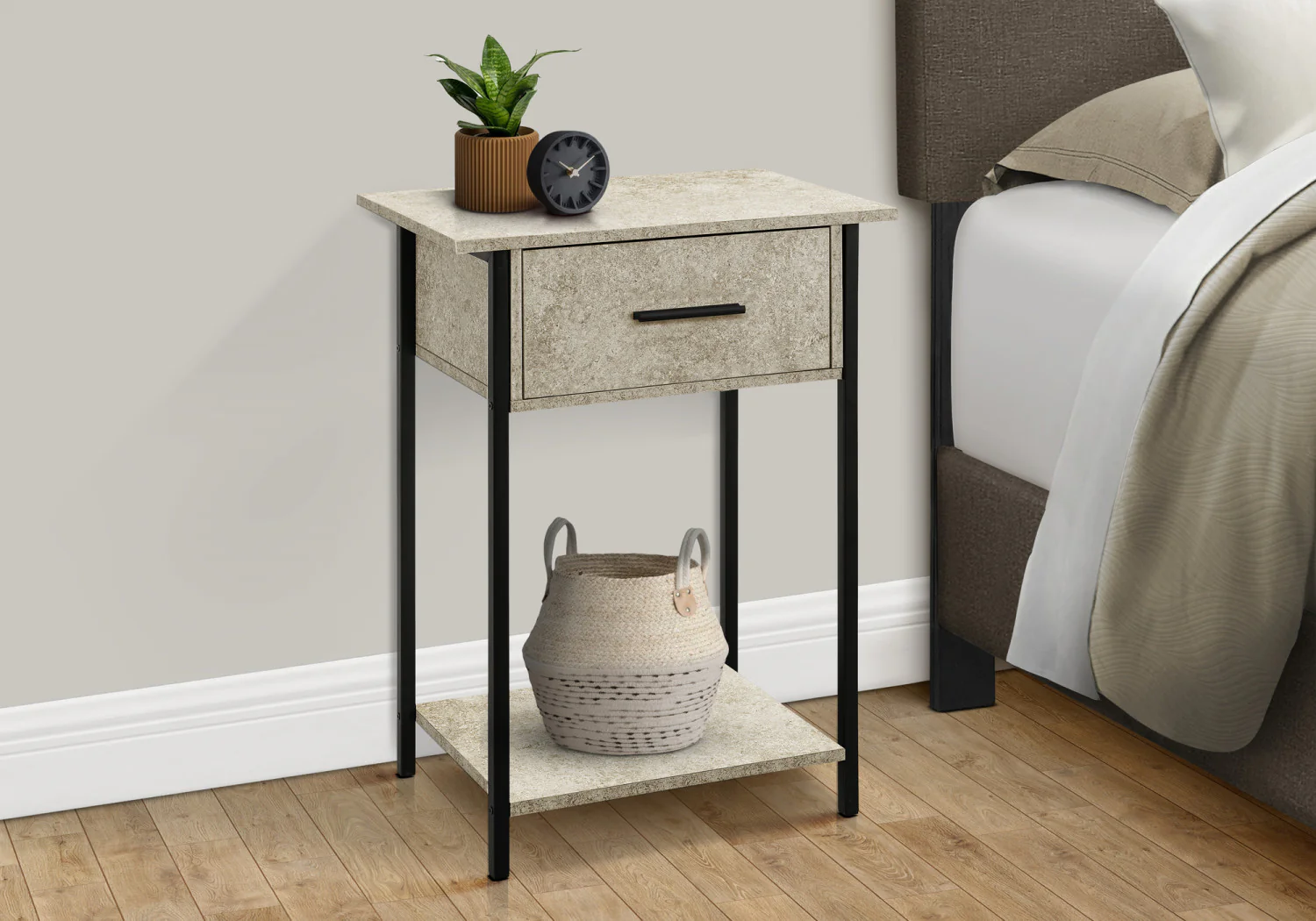 Miko Side Table - Cream Stone - Image 5