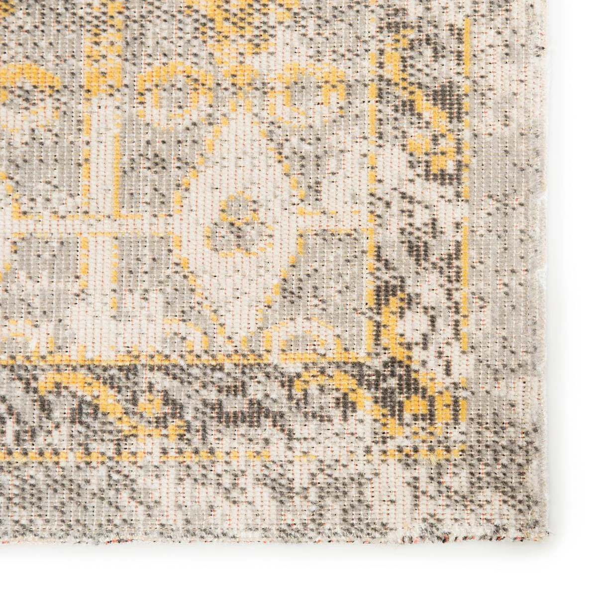 Mikras IV Area Rug - 8'10" X 12' - Light Grey/Yellow - Image 5