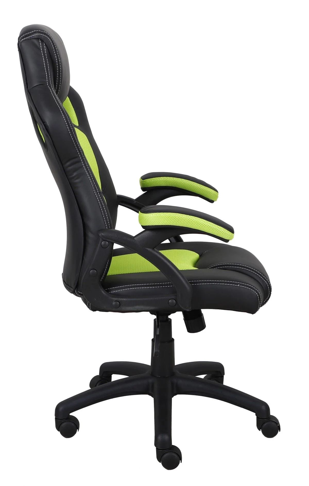 Miles Gaming Chair - Green and Black - Image 3