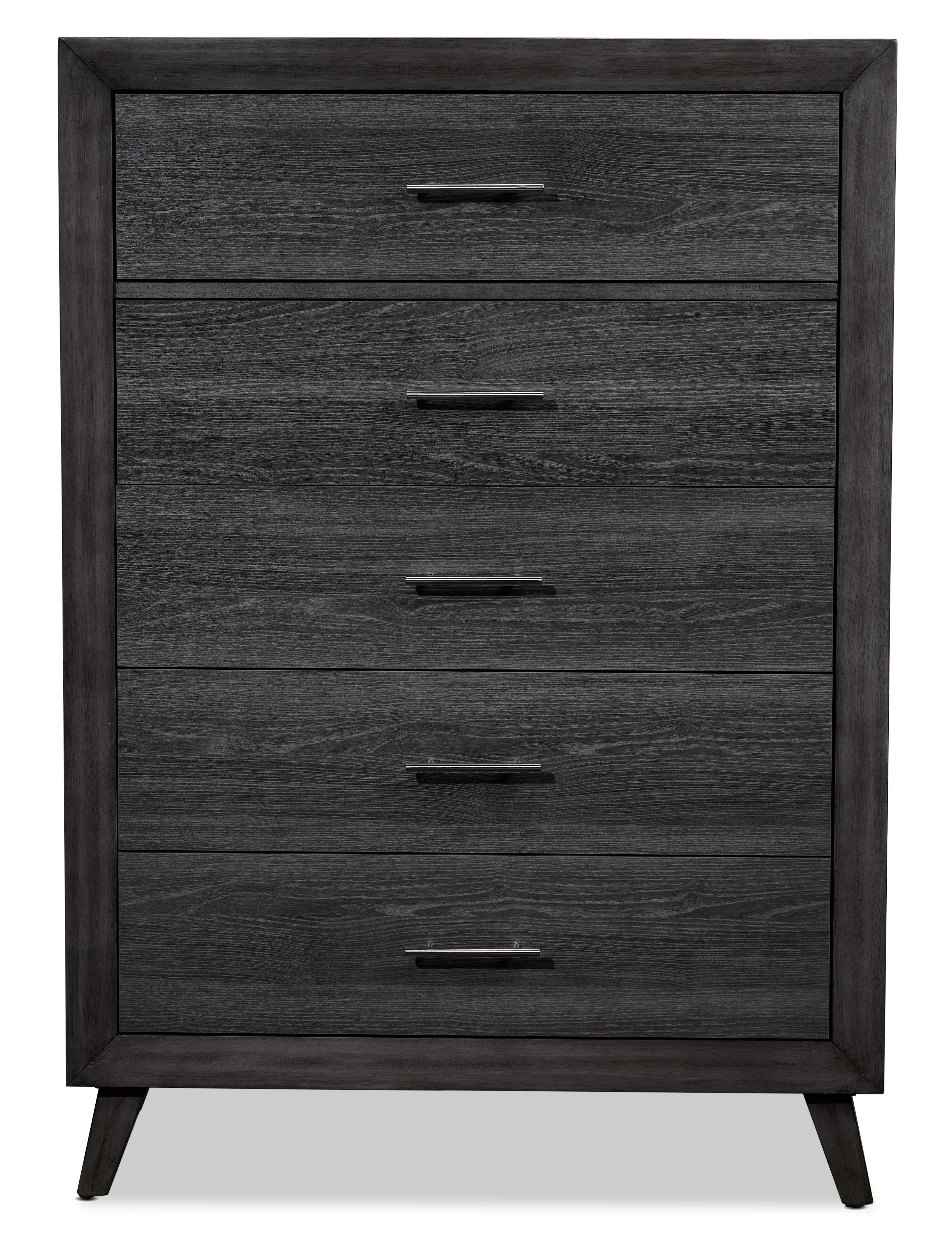 Miller 5-Piece Queen Storage Bedroom Package - Grey - Image 8