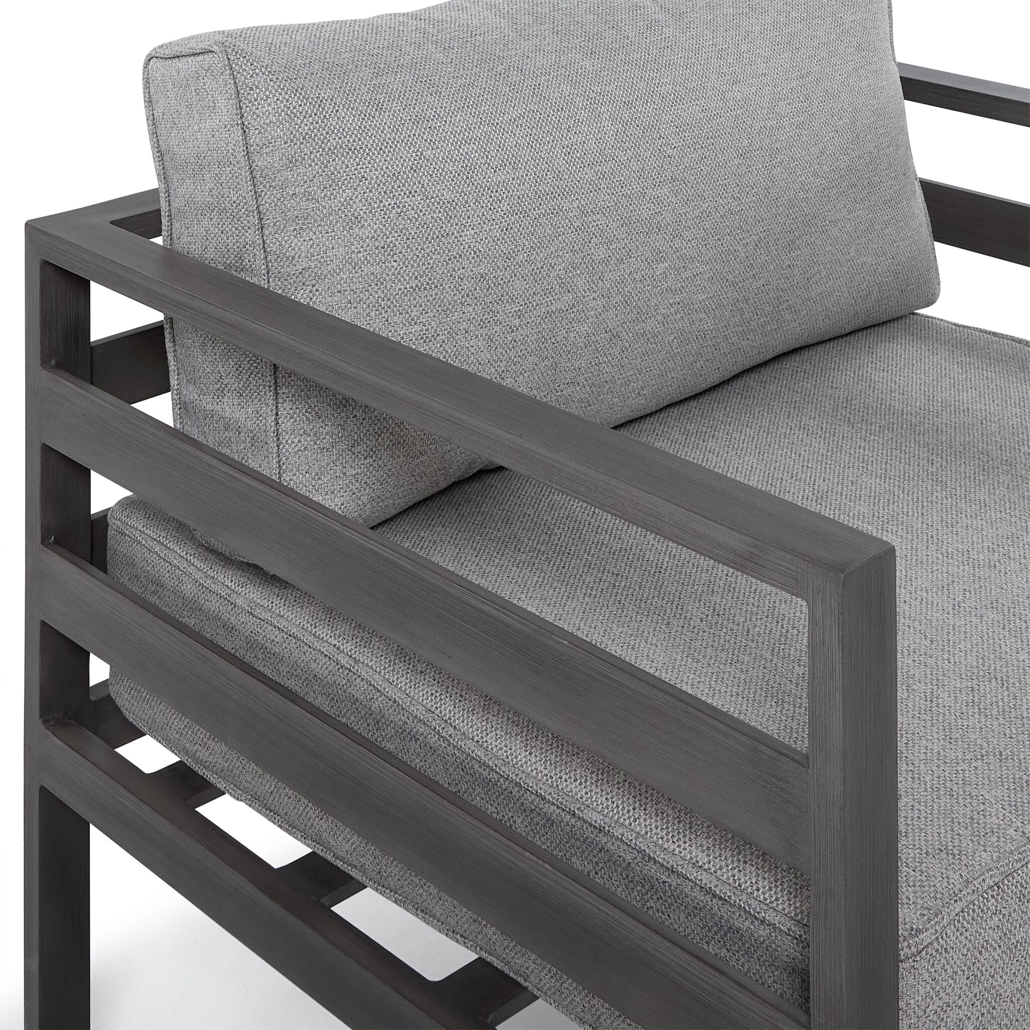Milos Outdoor Chair - Grey - Image 3