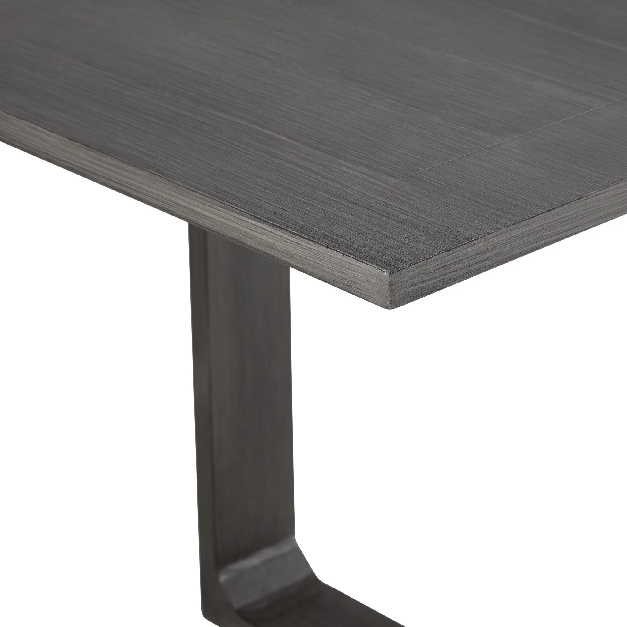 Milos Outdoor Side Table - Grey - Image 3