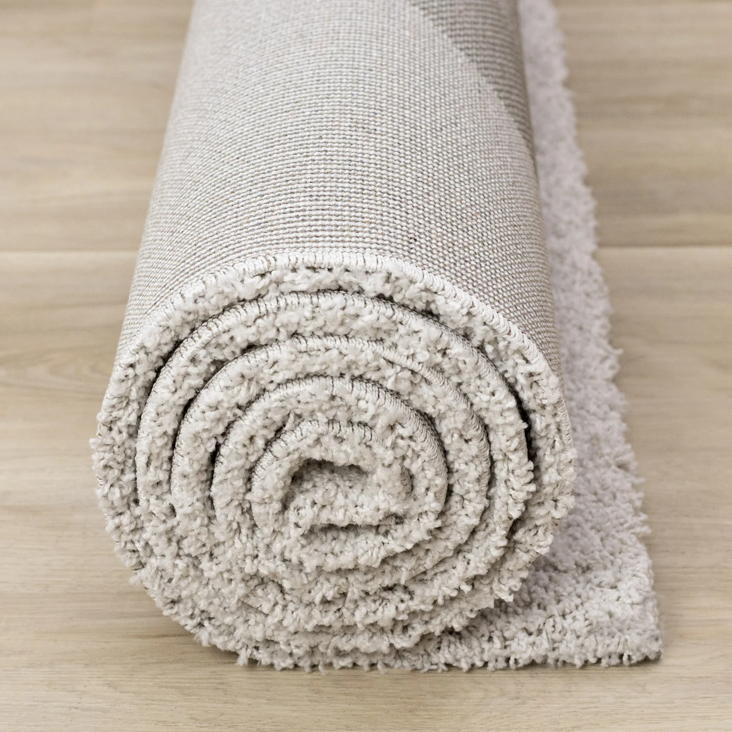 Misha Modern Geometric Area Rug - 5' X 8' - White/Grey - Image 13
