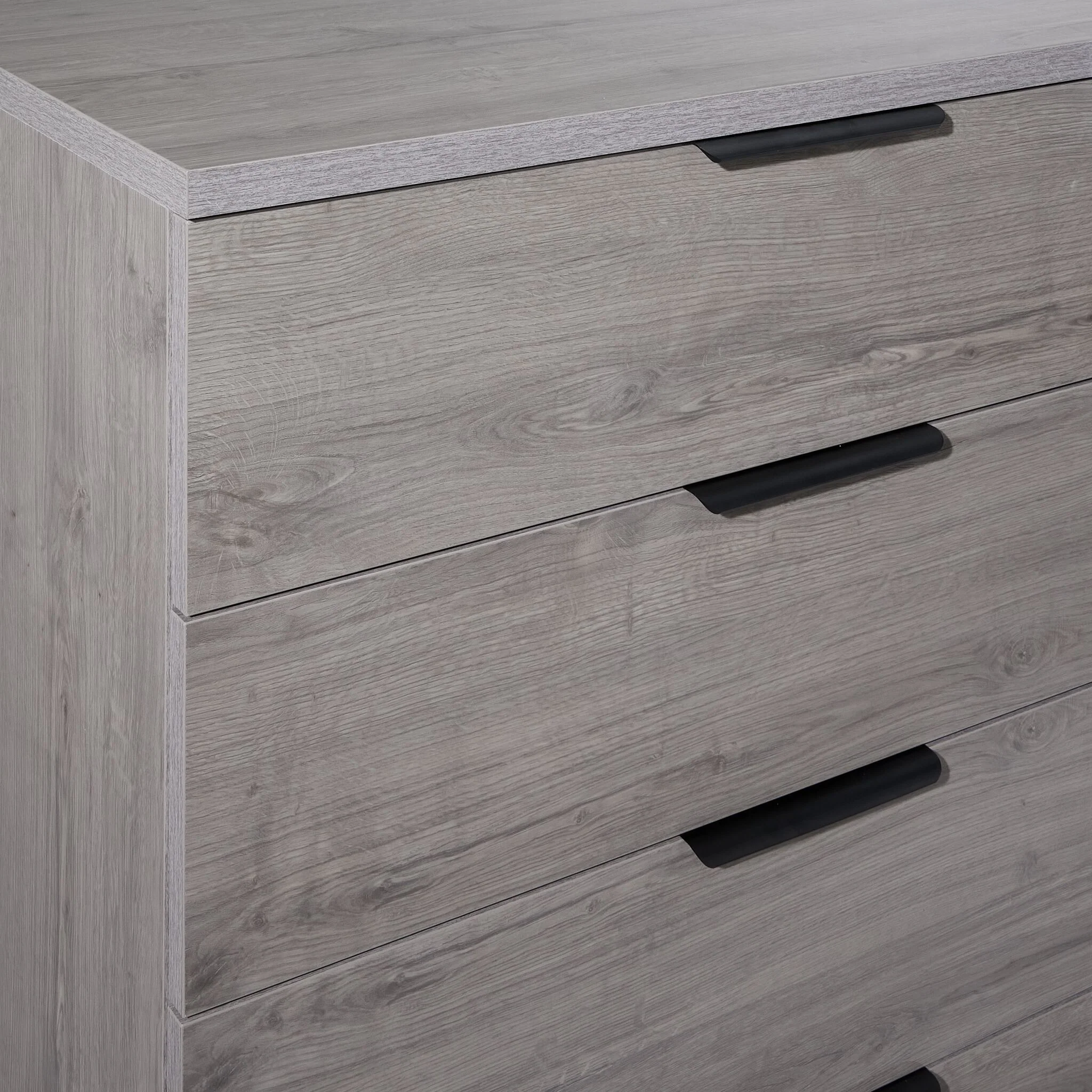 In Full Bloom - Monaco 5-Drawer Chest - Grey - Image 3