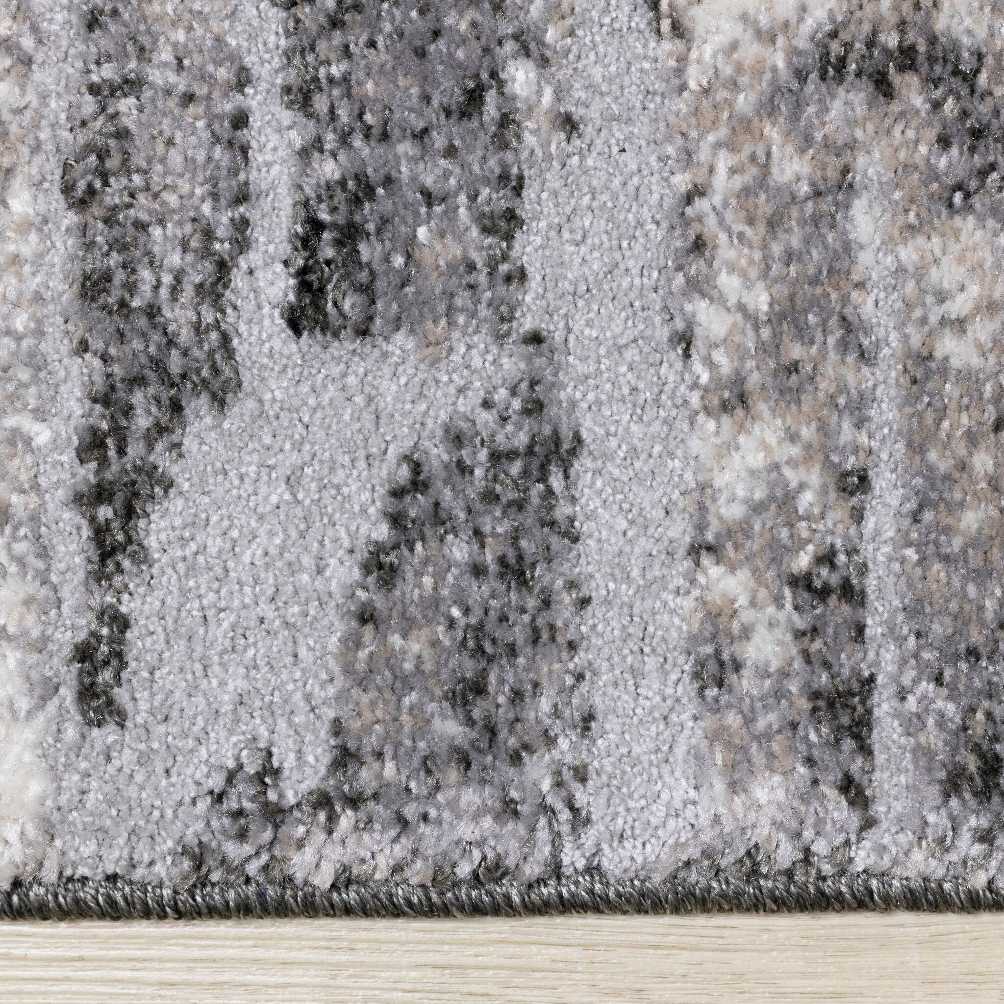 Montana 7'10" x 10'6" Barn Door Area Rug - Grey, Cream - Image 5