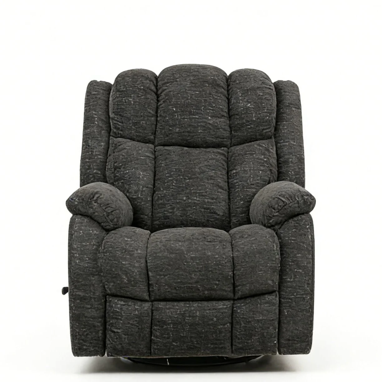 Morocco Swivel Recliner - Black - Image 2
