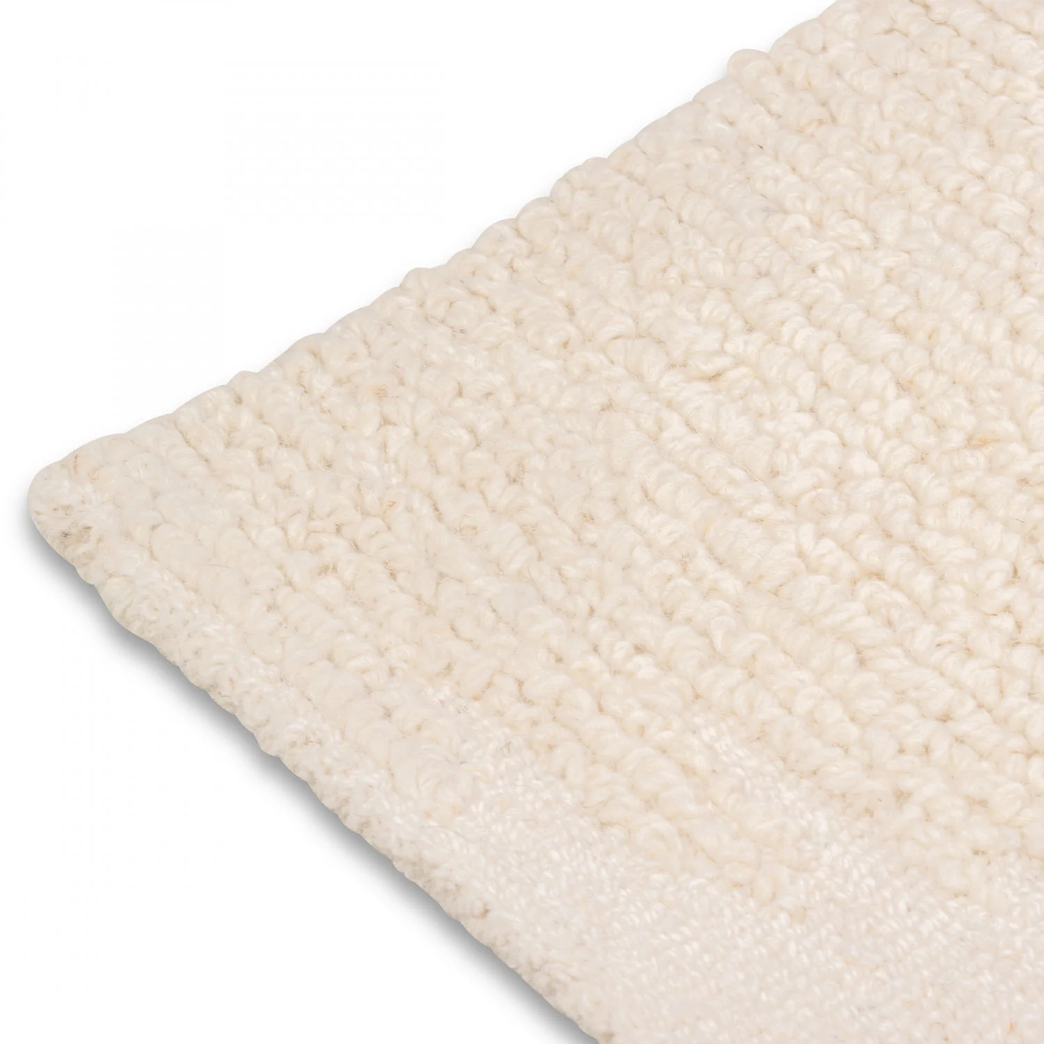Morris Diamonds Rug - 6' x 9' - Soft Cream - Image 2