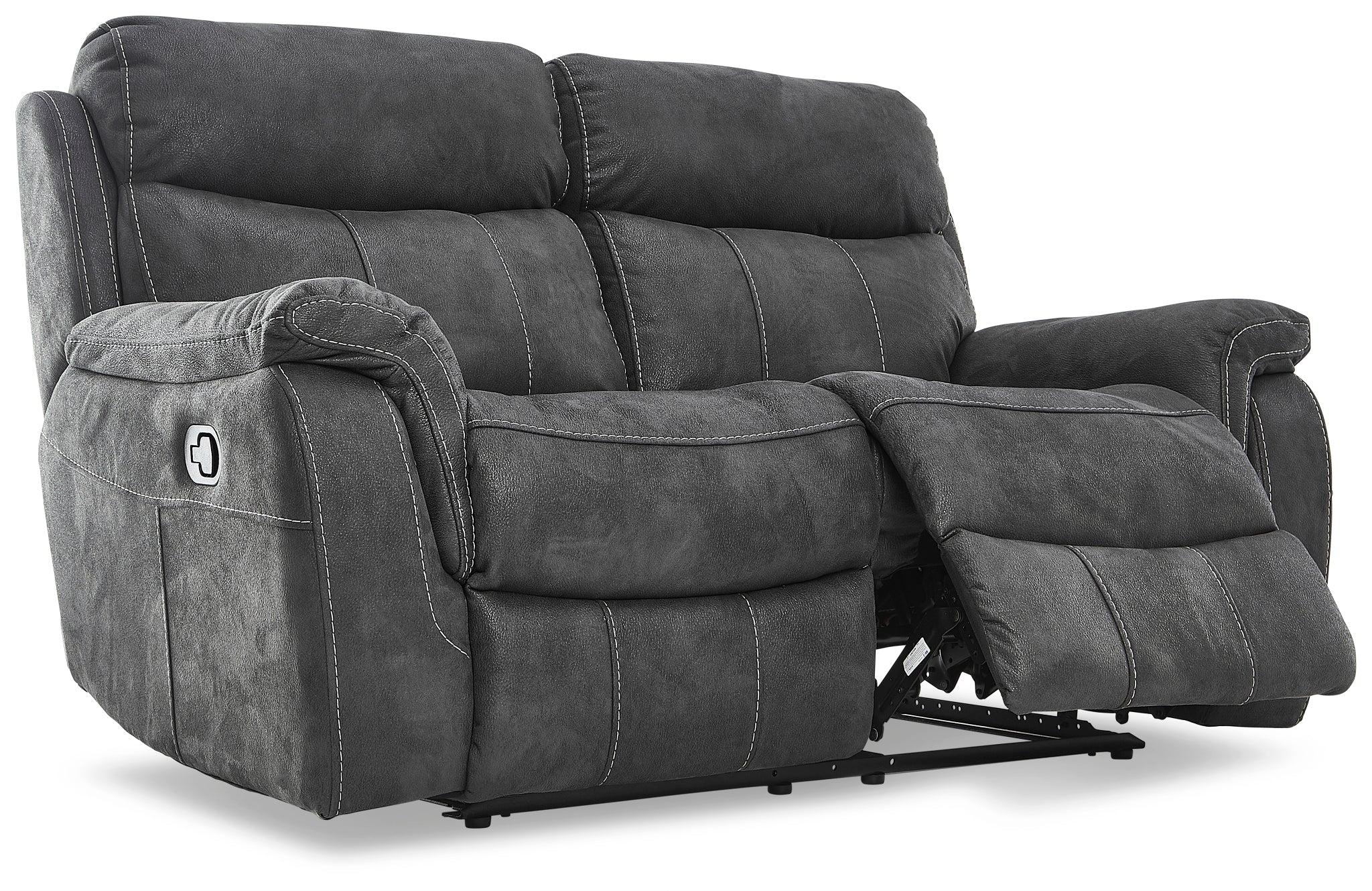 Morrow II Reclining Loveseat - Grey - Image 3