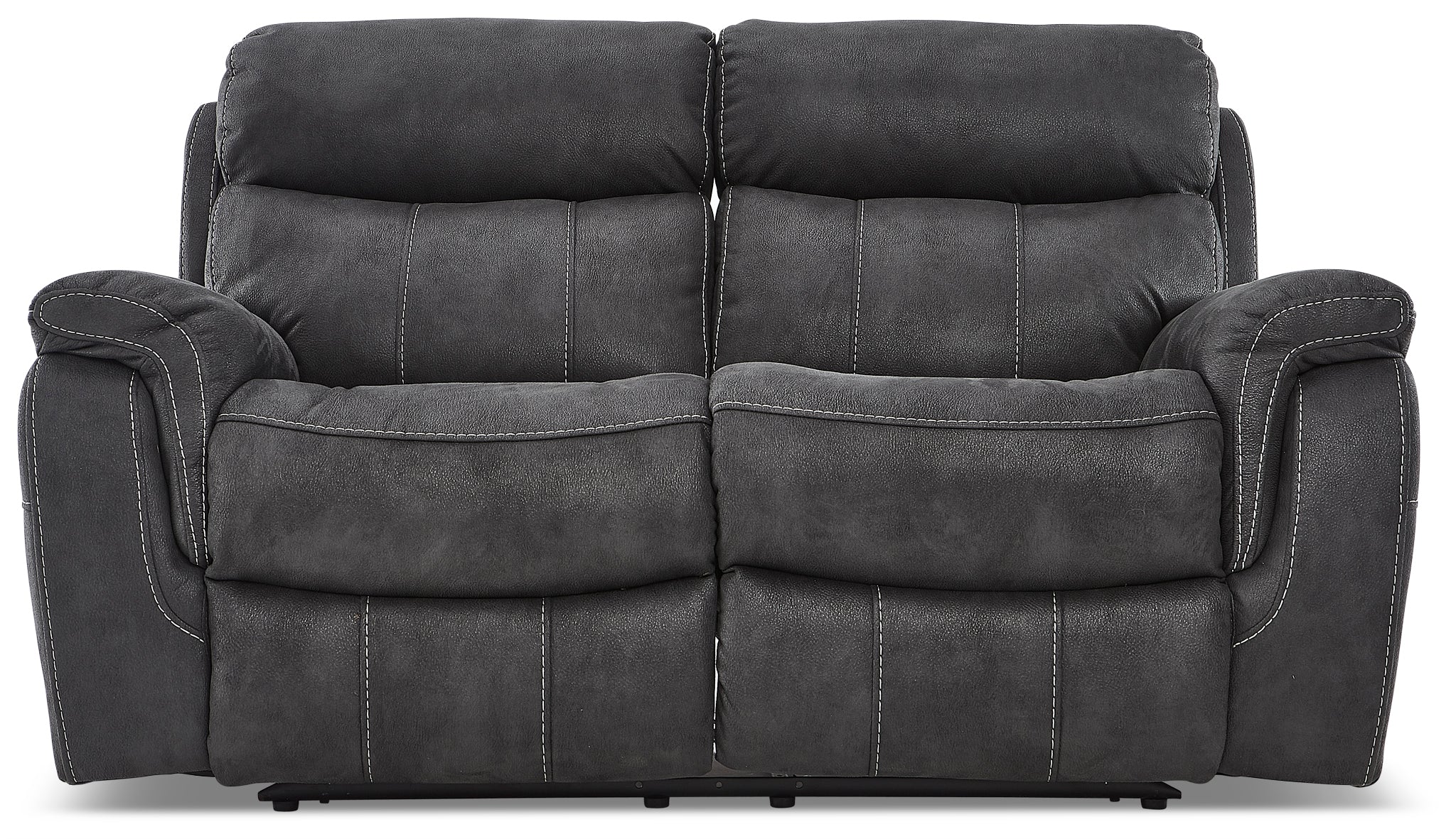 Morrow II Reclining Loveseat - Grey - Image 4