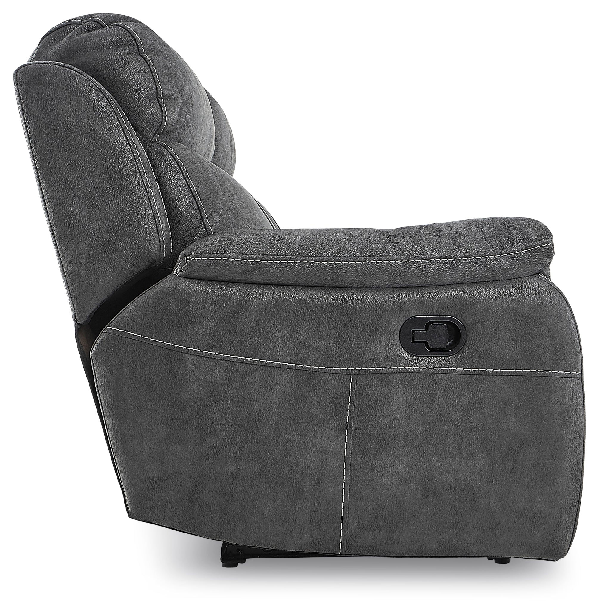 Morrow II Reclining Loveseat - Grey - Image 5