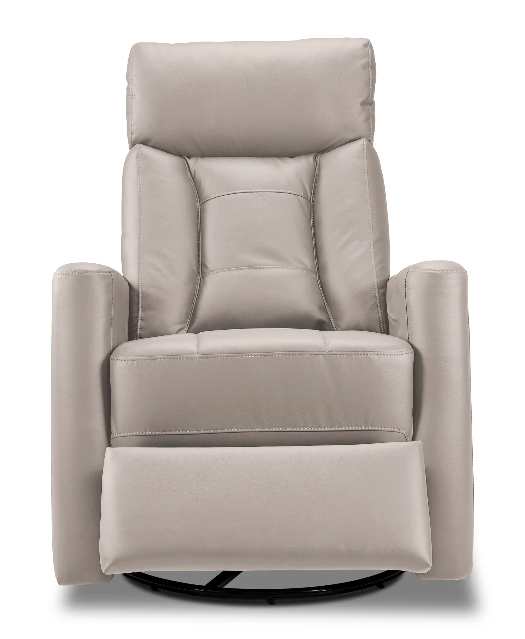 Mustang Swivel Glider Recliner - Taupe - Image 4