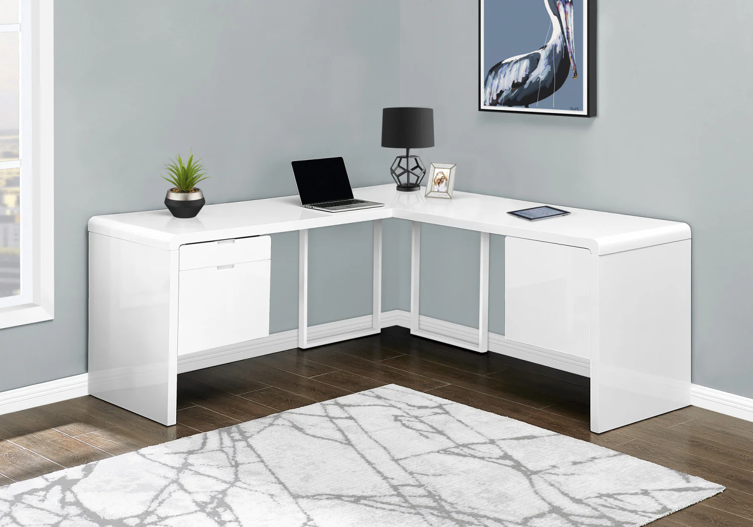 Mysa Desk - White - Image 2