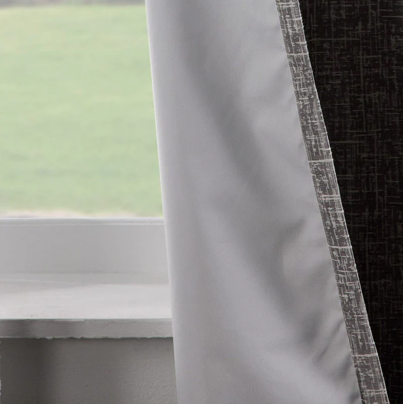 Napier Blackout Drapery Panel (96 x 54) - Champagne White - Image 3