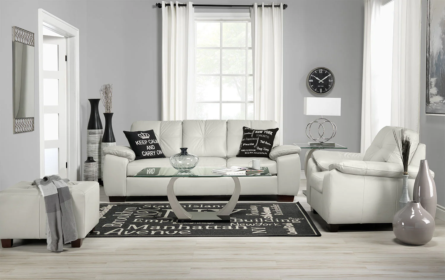 Naples Sofa - Smoke - Image 2