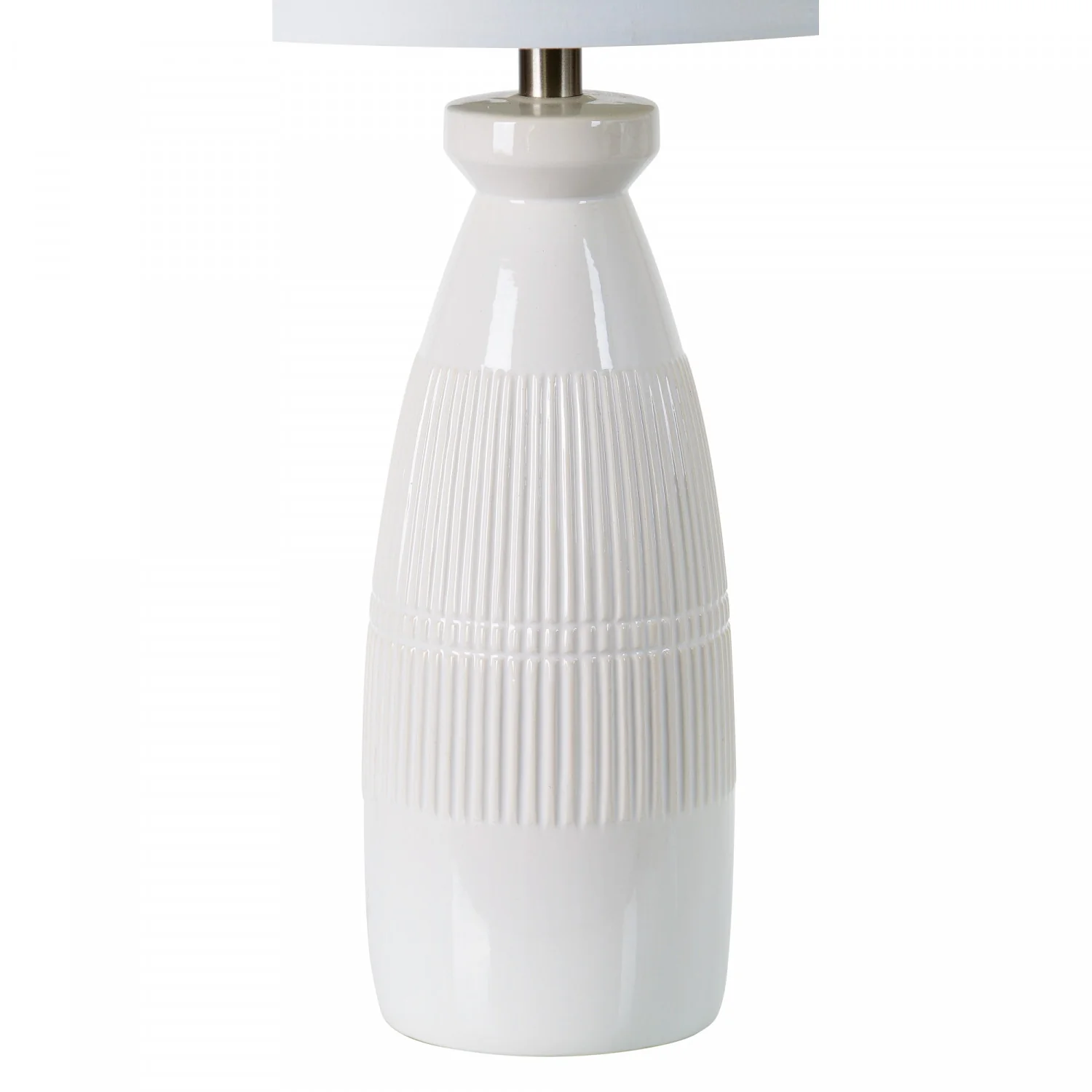 Natalie Table Lamp - Off-White - Image 2