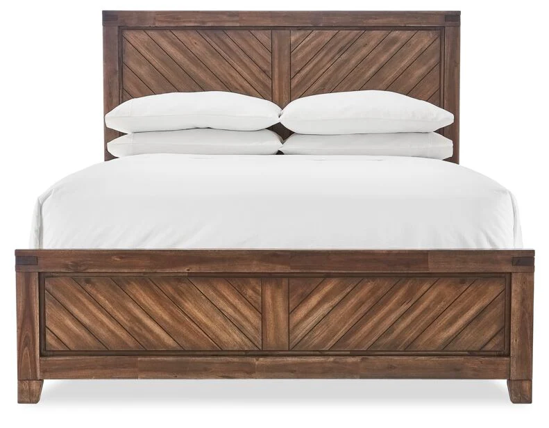 Nathan 5-Piece King Bedroom Package - Brown - Image 3