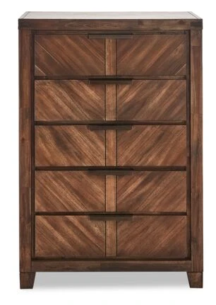 Nathan 5-Piece King Bedroom Package - Brown - Image 6