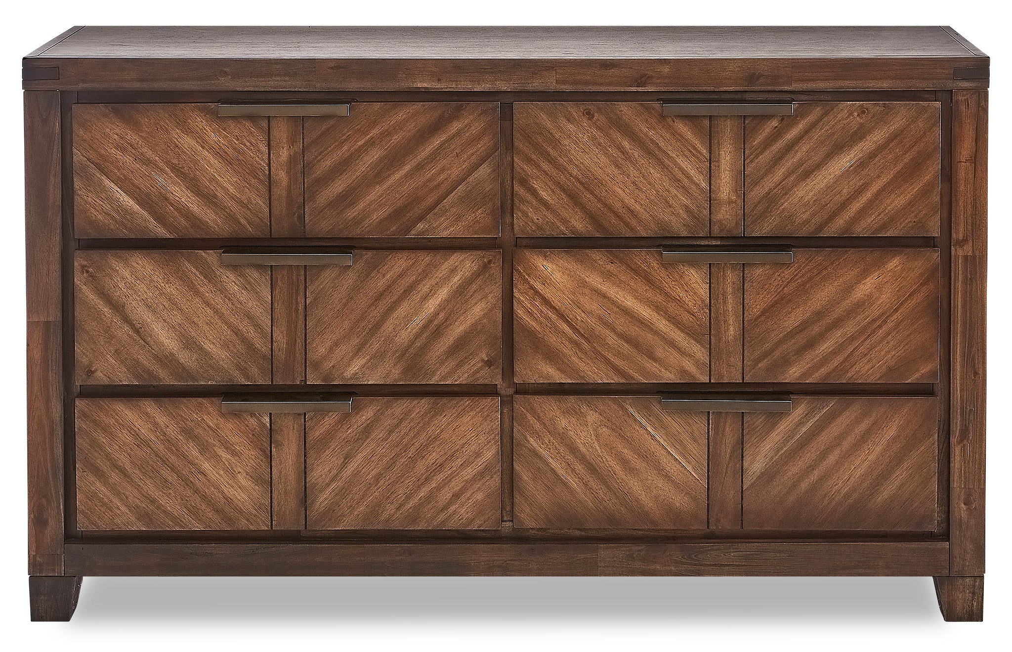Nathan 6-Piece King Bedroom Package - Brown - Image 6
