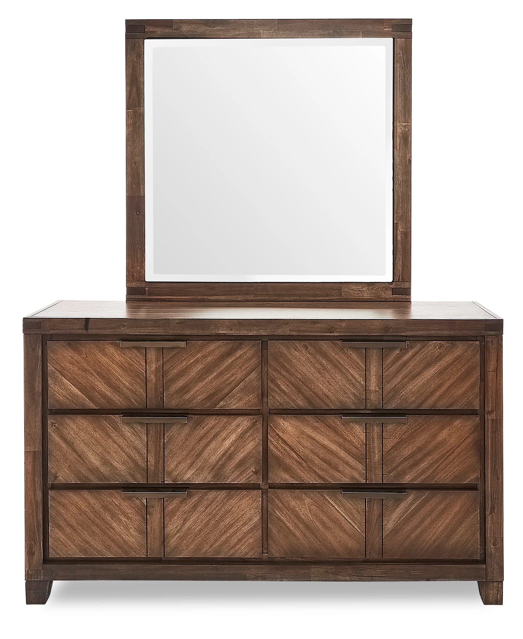 Nathan 6-Piece Queen Bedroom Package - Brown - Image 5