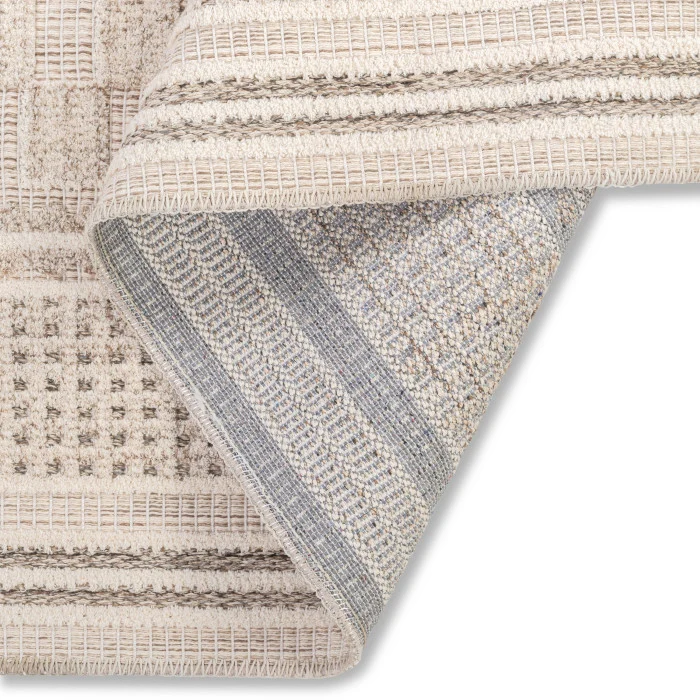Naturale Bordered Rug - 8' x 10' - Beige - Image 4