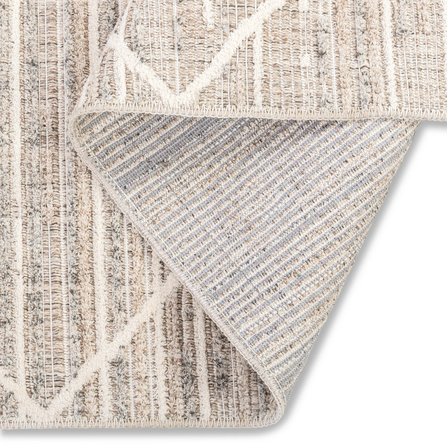 Naturale Diamonds Rug - 5' x 8' - Beige - Image 2