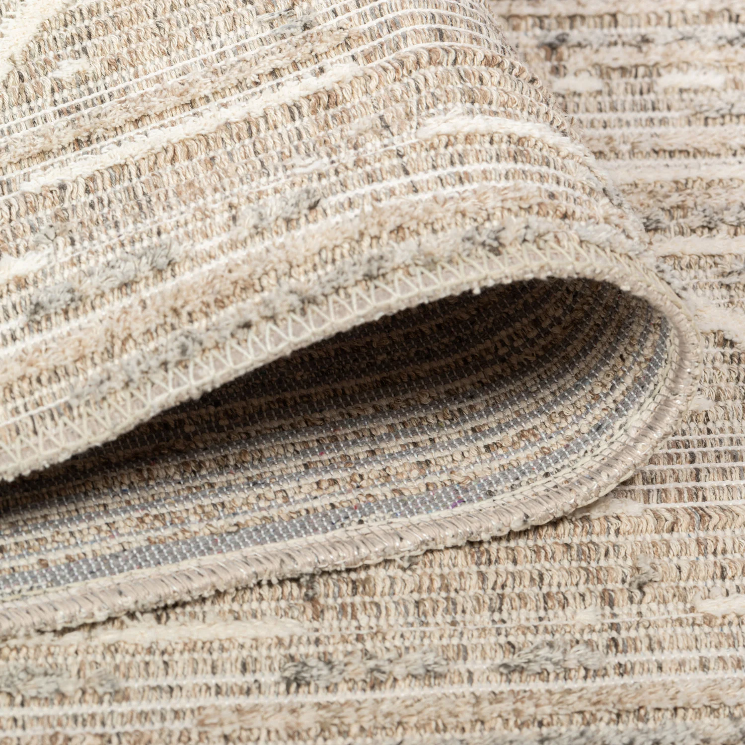 Naturale Diamonds Rug - 5' x 8' - Beige - Image 3