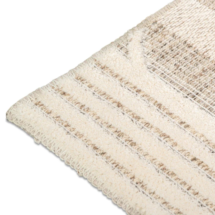 Naturale Geometric Rug - 8' x 10' - Beige - Image 4
