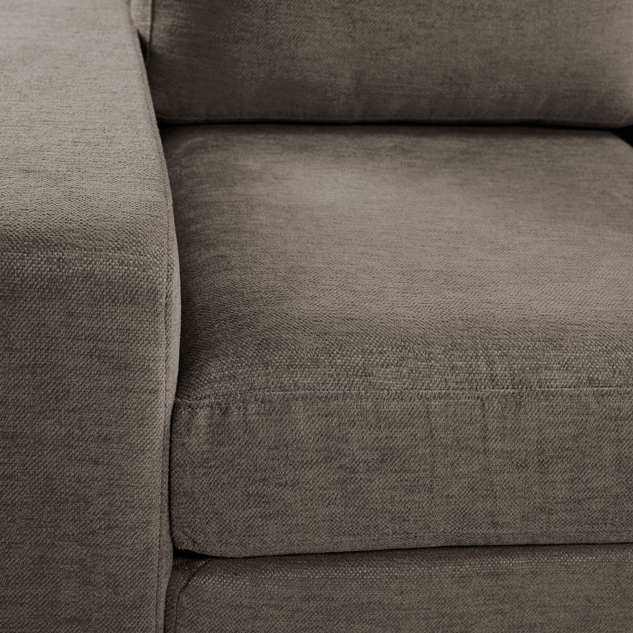 Neptune 2-Piece Sectional with Reversible Chaise - Brown - Image 3
