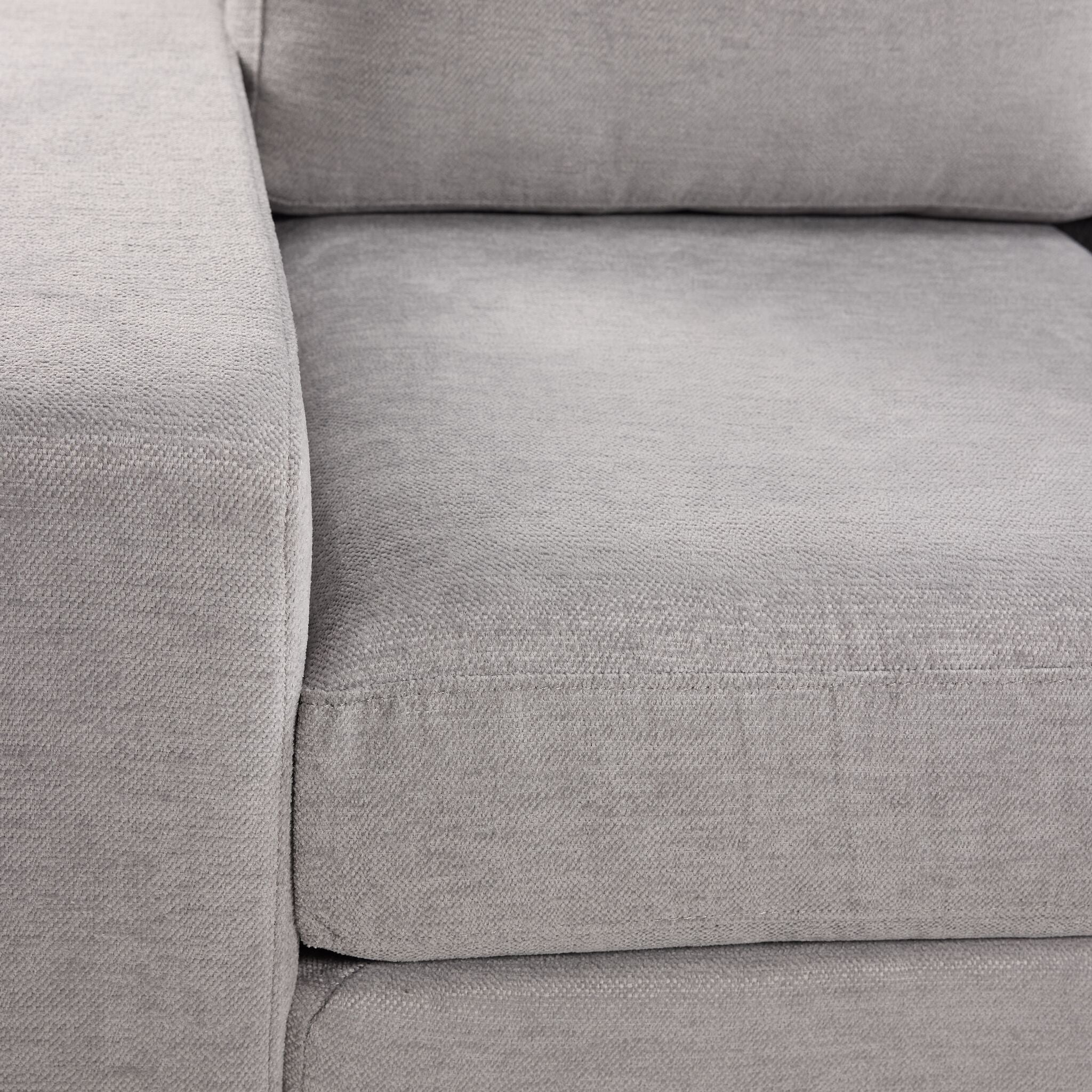 Neptune 2-Piece Sectional with Reversible Chaise - Grey - Image 3