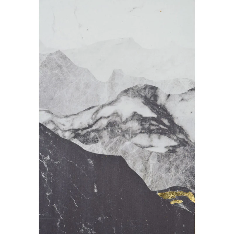 Nevaeh Wall Art - Black/Gold - Image 3