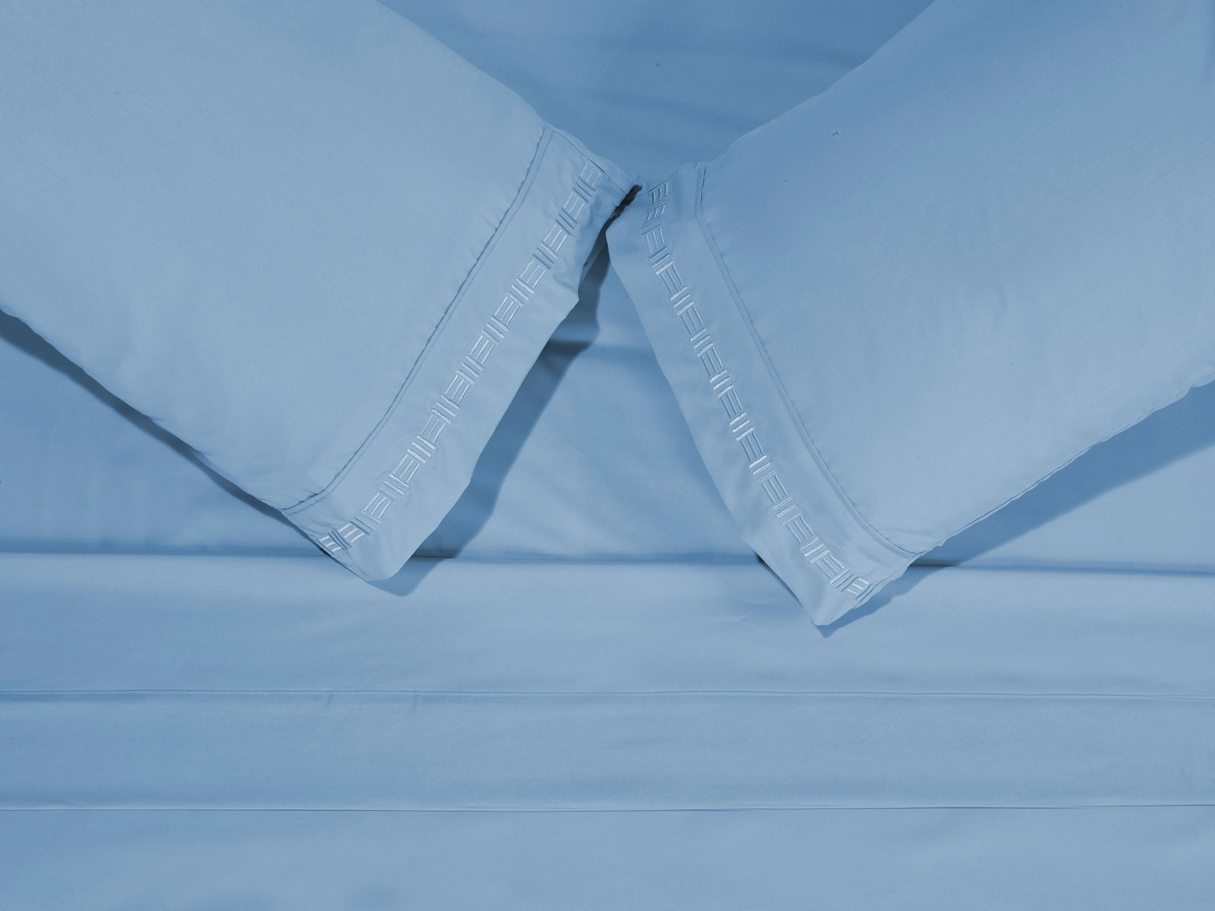 Nilus Twin Sheet Set - Blue - Image 5