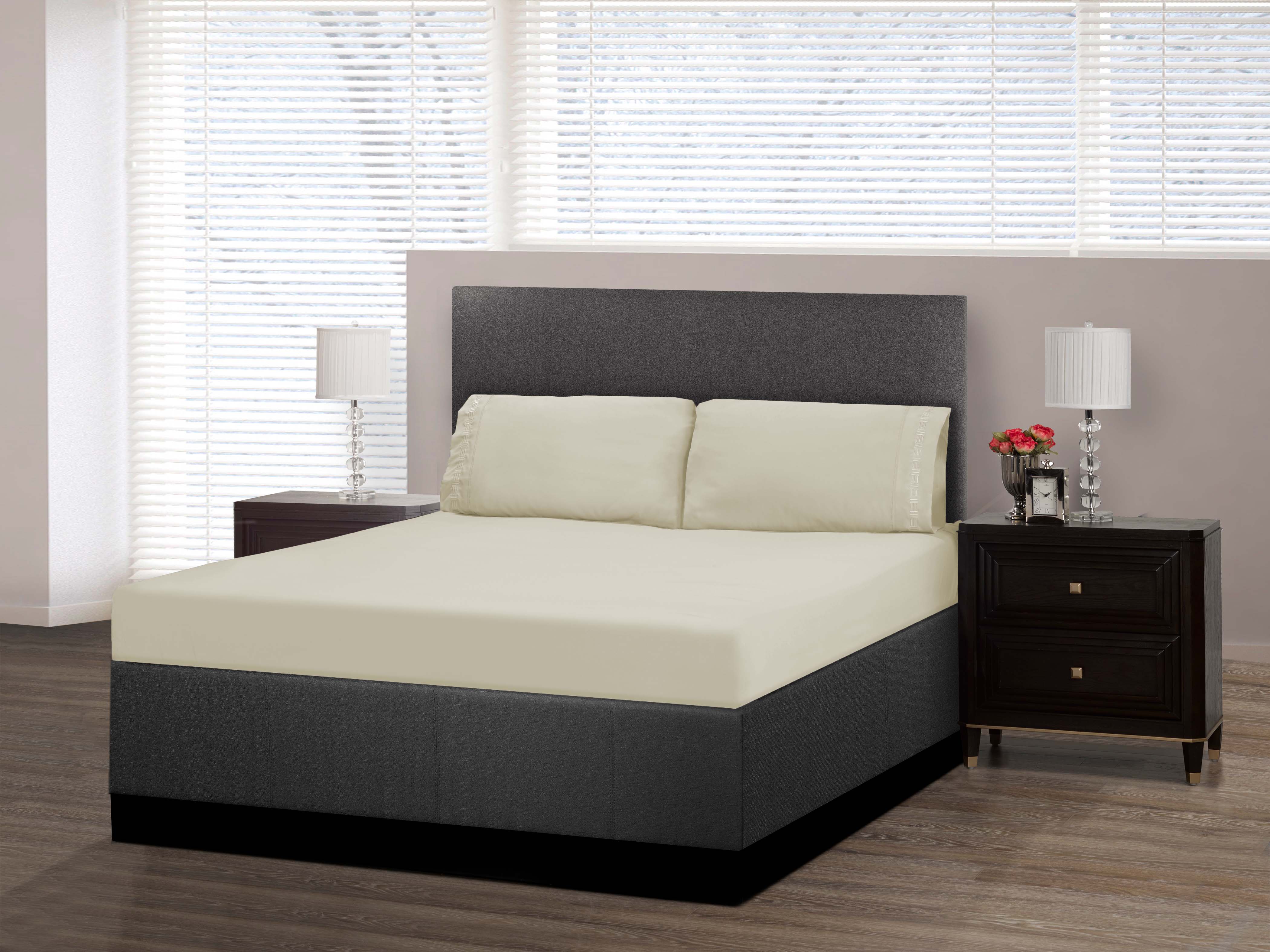 Nilus Twin Sheet Set - Bone - Image 2