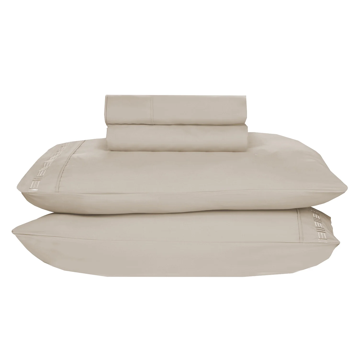 Nilus Twin Sheet Set - Bone - Image 4