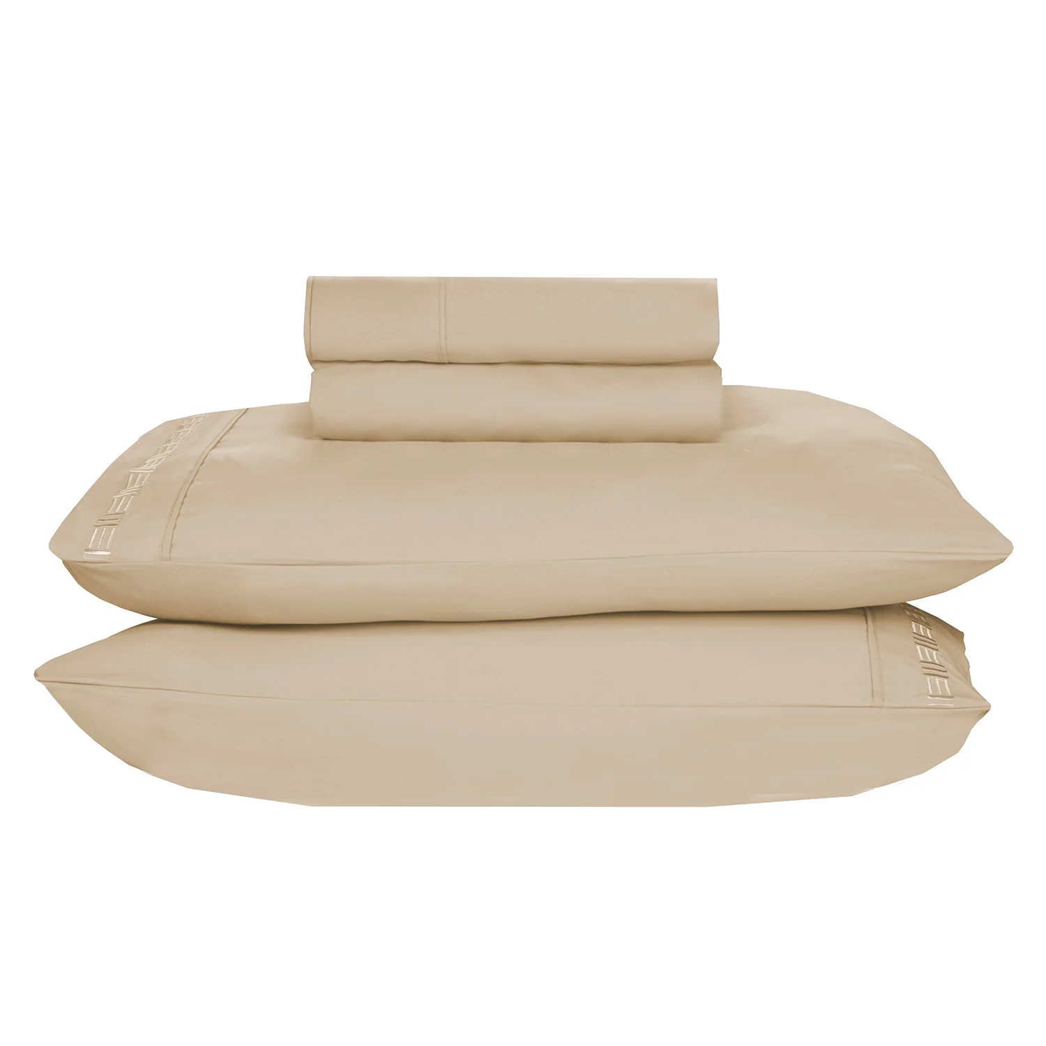 Nilus Queen Sheet Set - Cream - Image 4