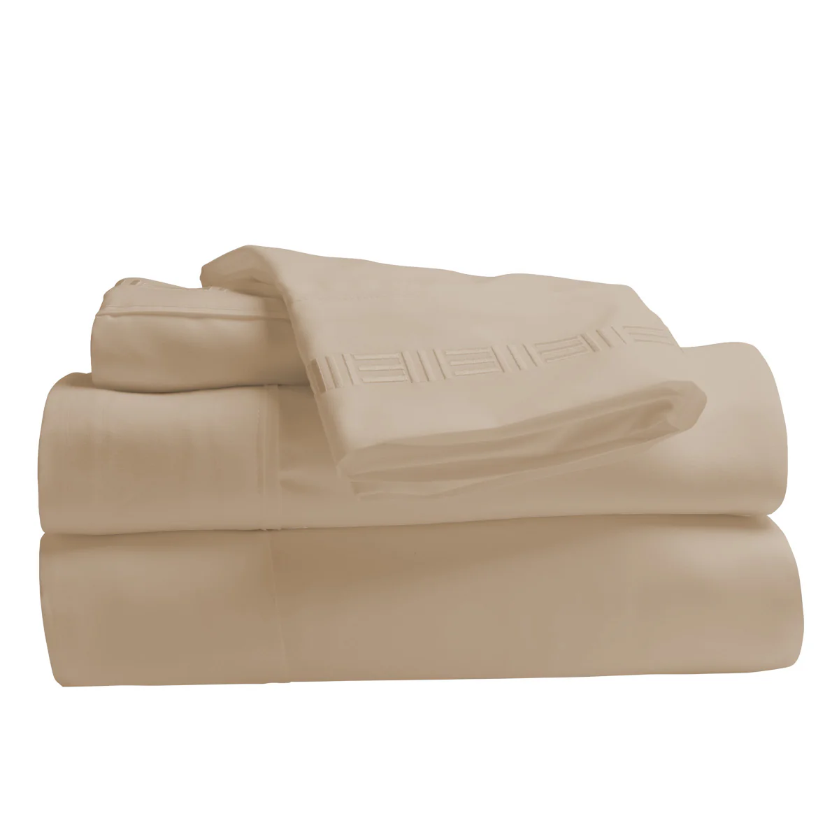 Nilus Queen Sheet Set - Cream - Image 3