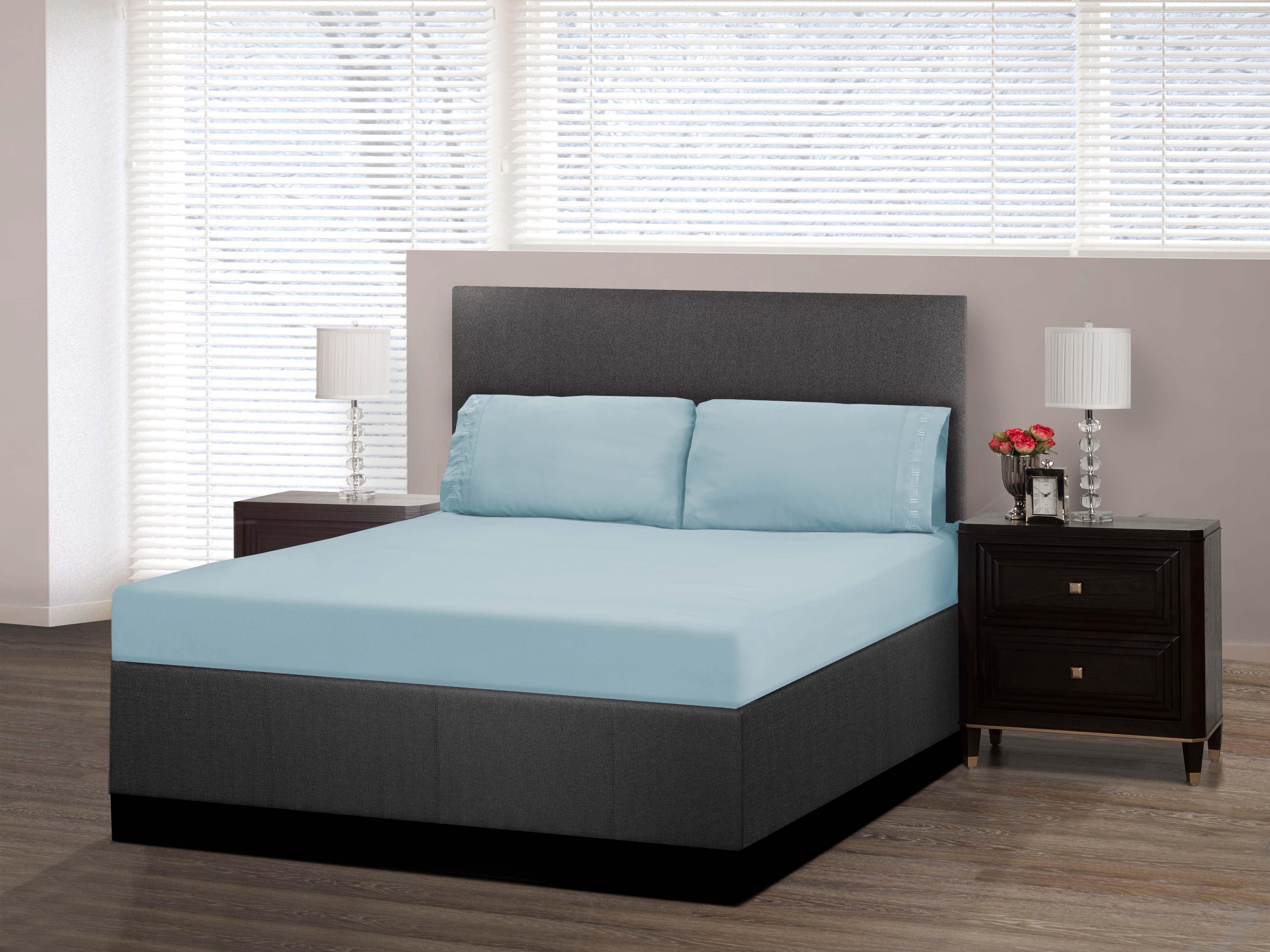 Nilus King Sheet Set - Light Blue - Image 2