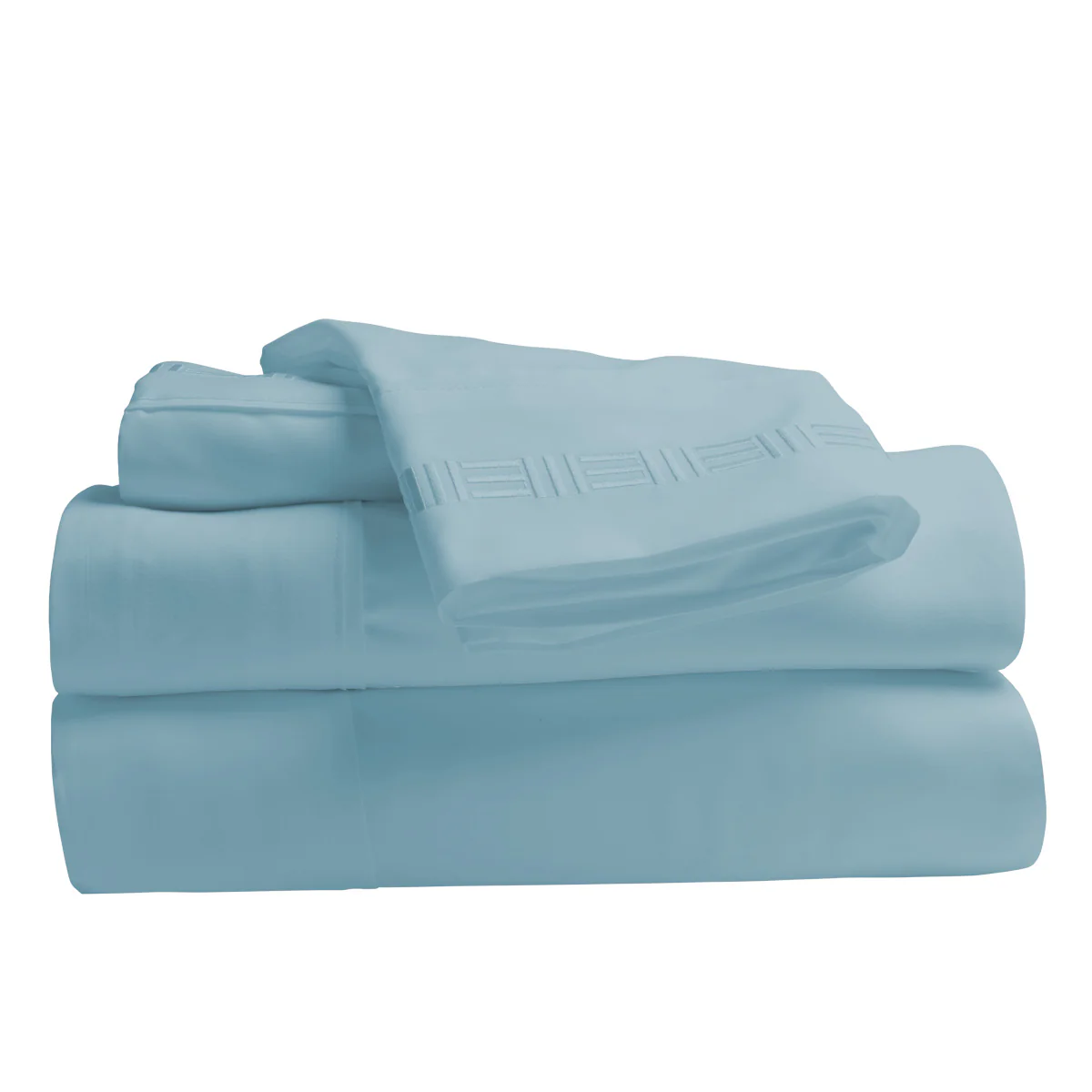 Nilus King Sheet Set - Light Blue - Image 3