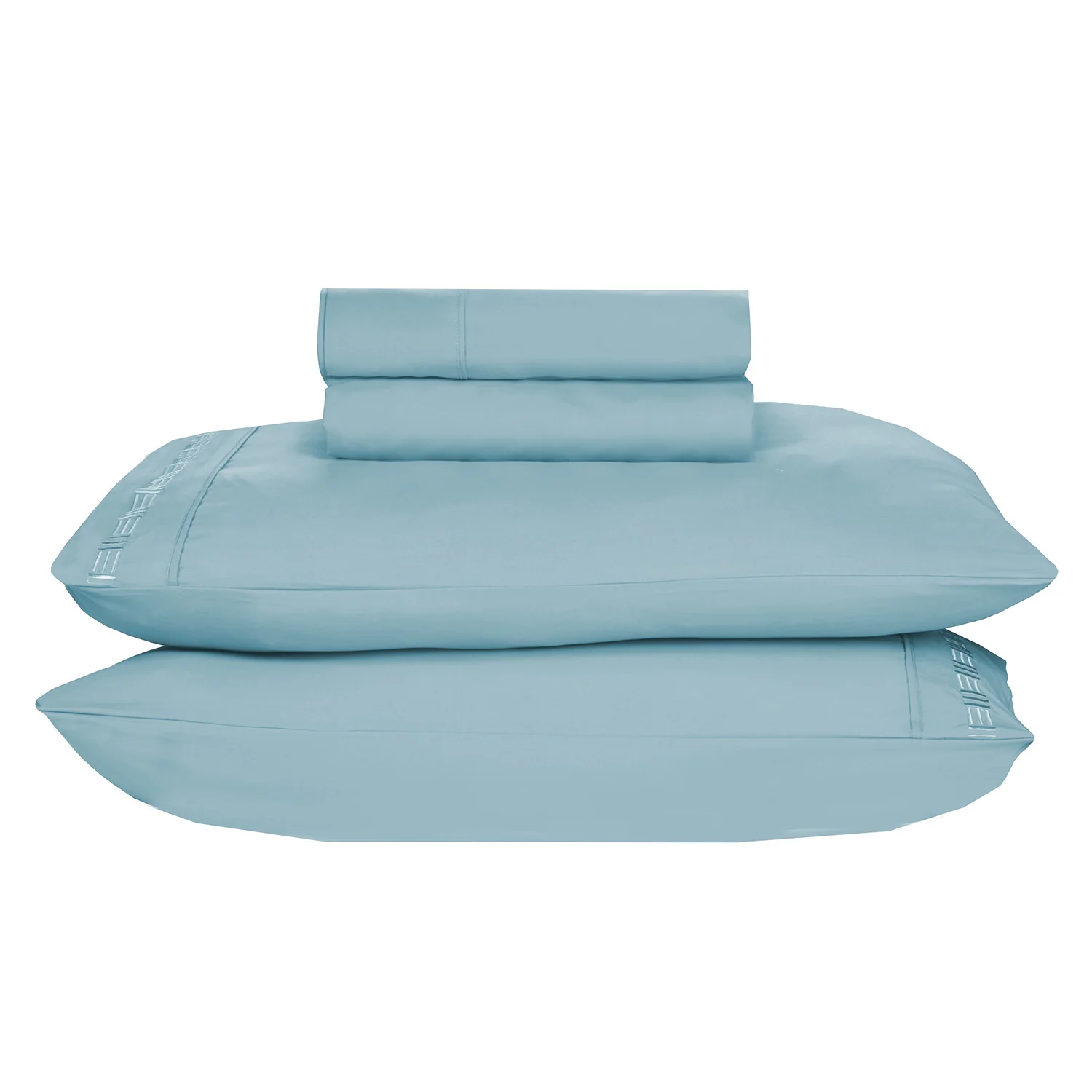 Nilus King Sheet Set - Light Blue - Image 4