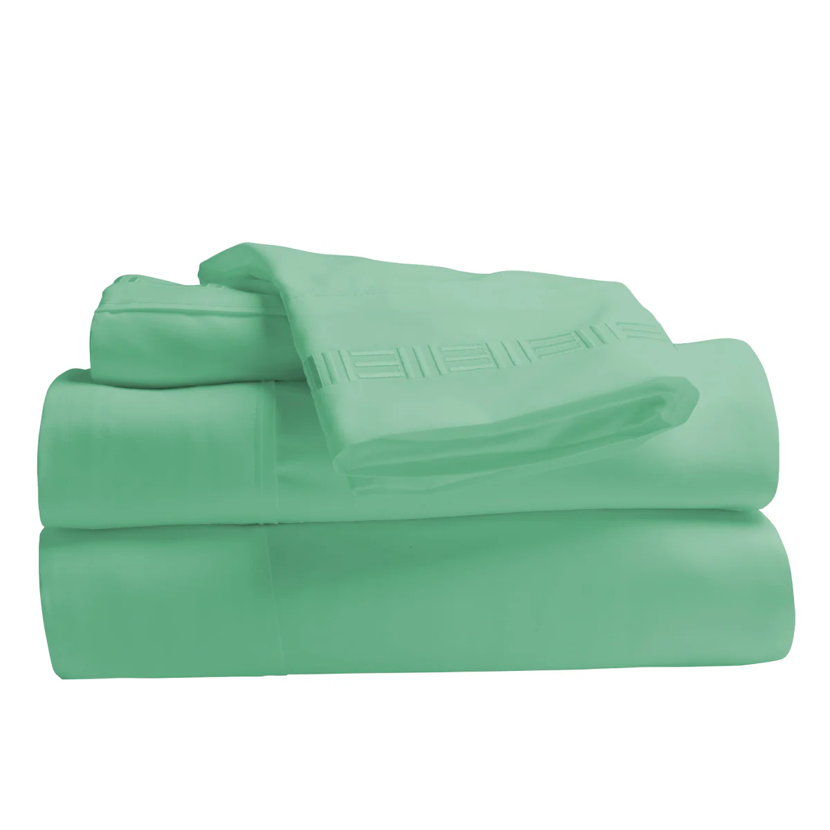 Nilus King Sheet Set - Light Green - Image 3