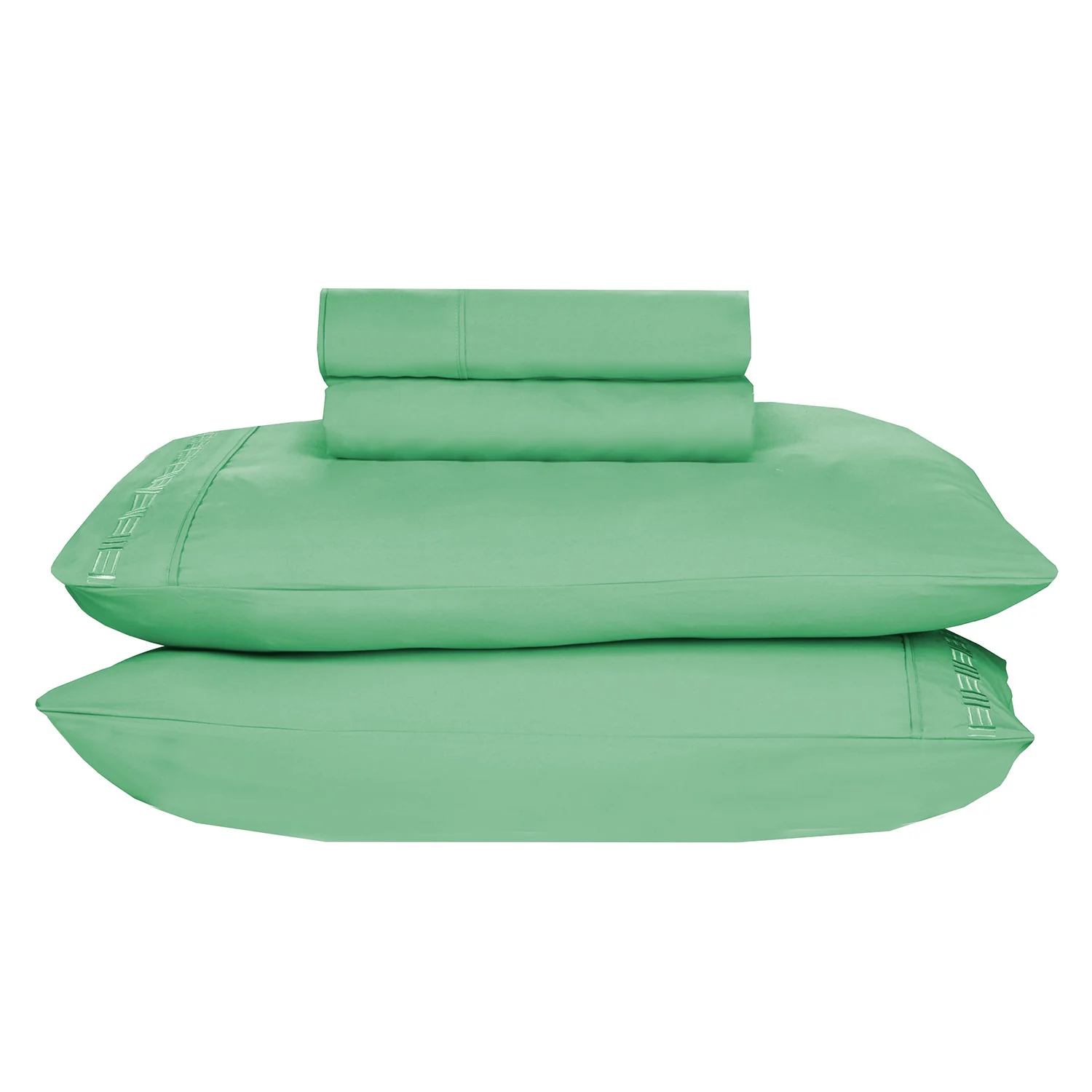 Nilus King Sheet Set - Light Green - Image 4