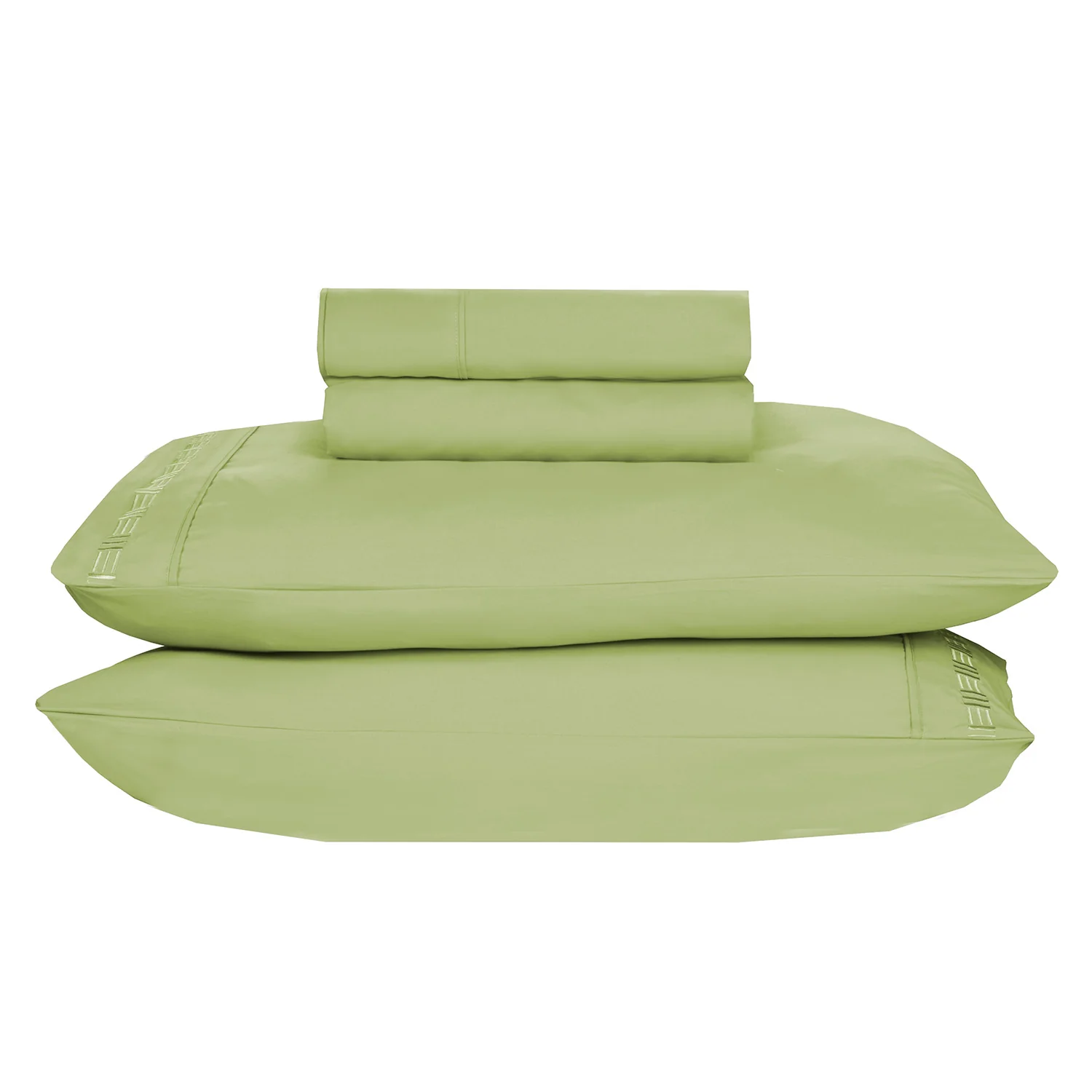 Nilus Twin Sheet Set - Sage - Image 4