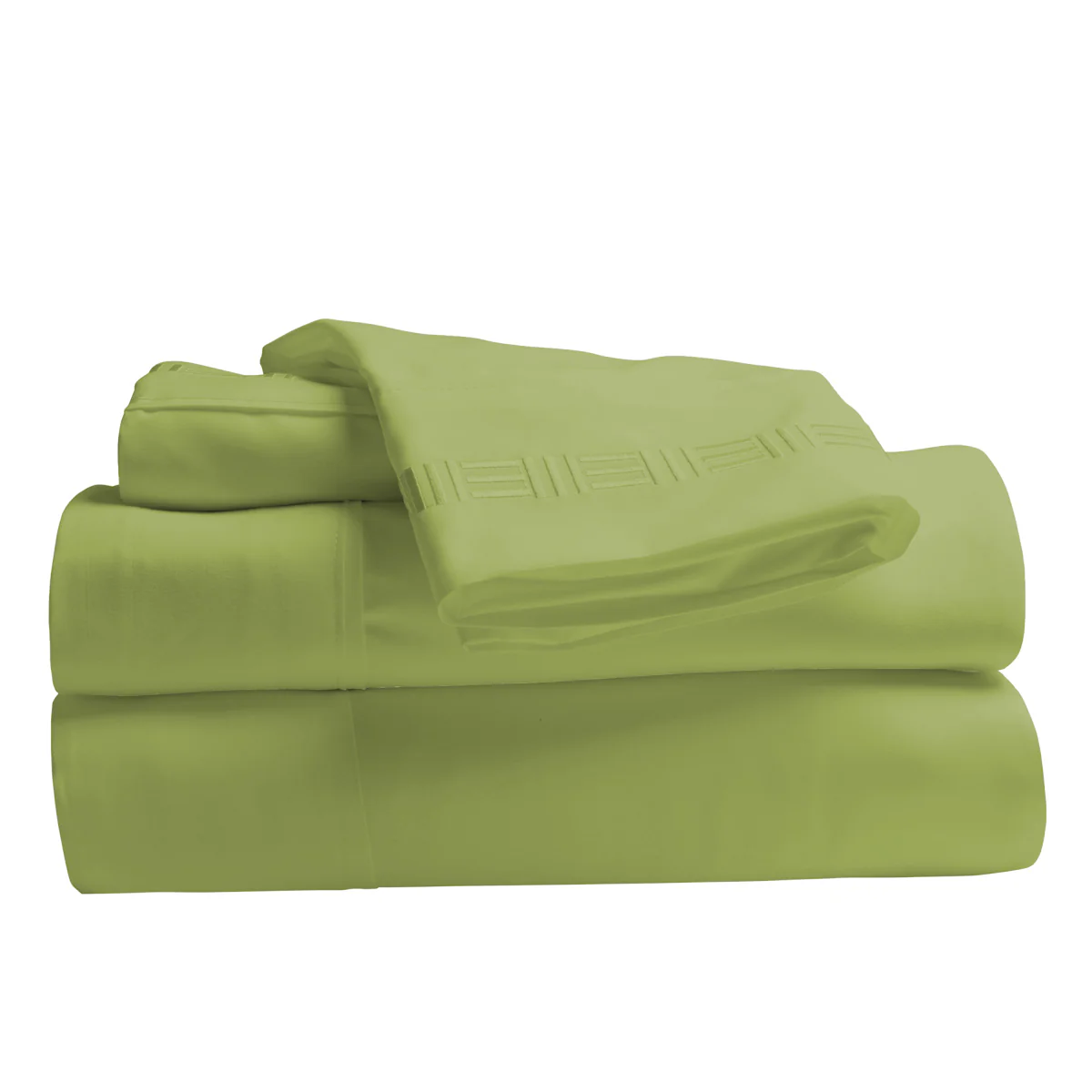 Nilus Twin Sheet Set - Sage - Image 3