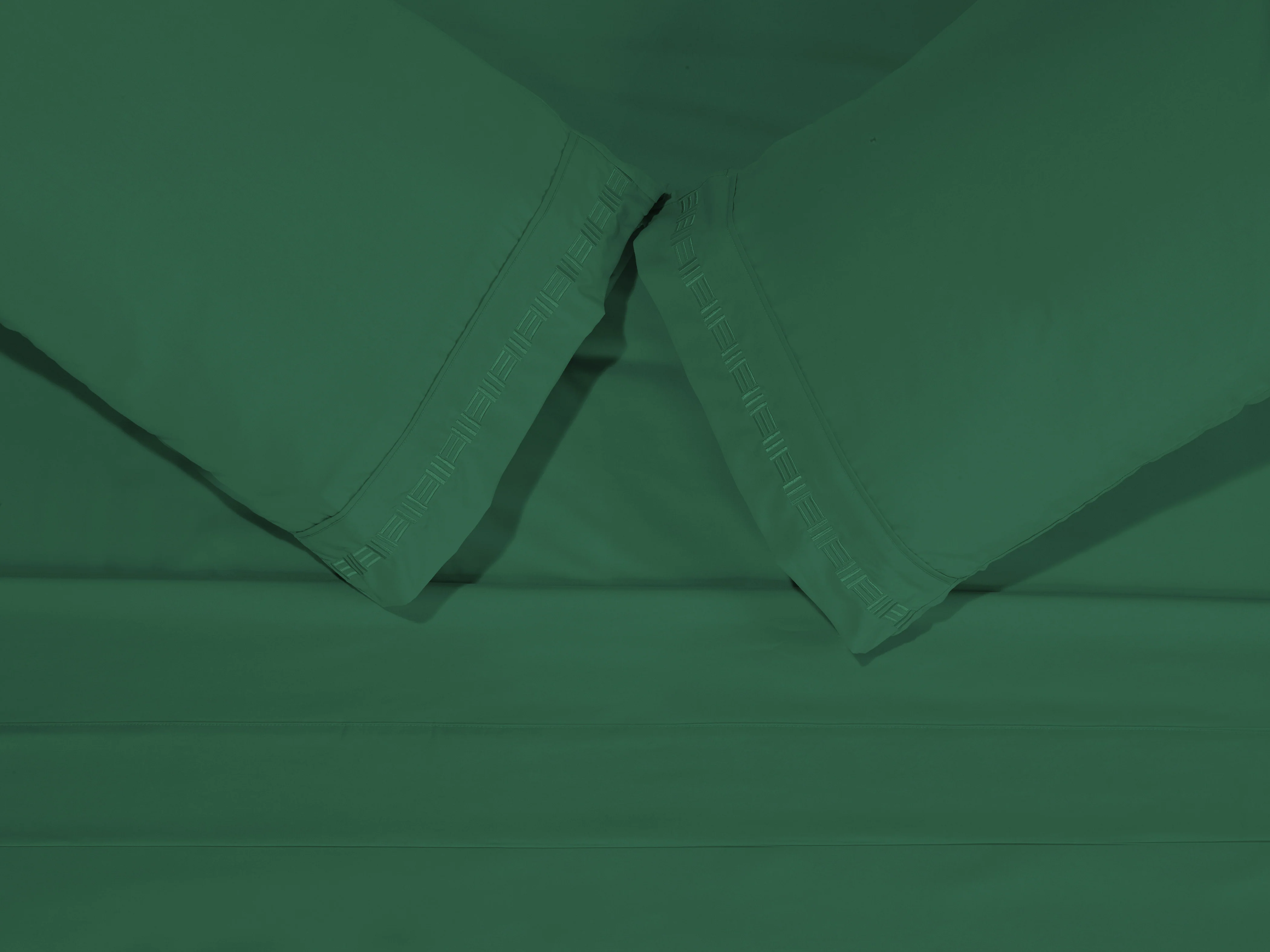 Nilus Twin Sheet Set - Teal - Image 5